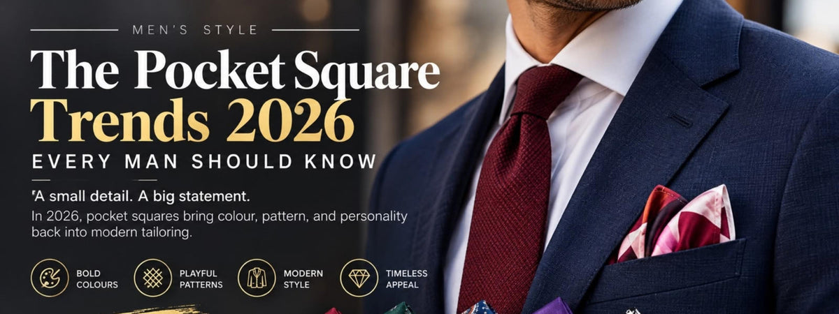 The Pocket Square Trends 2026 Every Man Should Know
