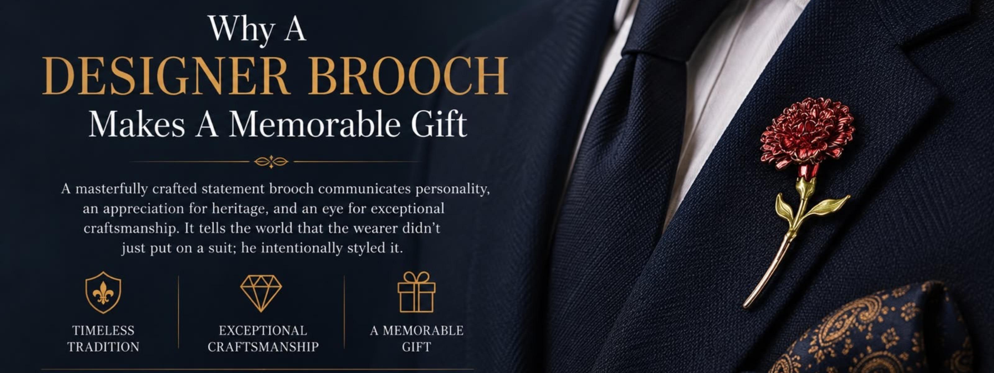 Why A Designer Brooch Makes A Memorable Gift