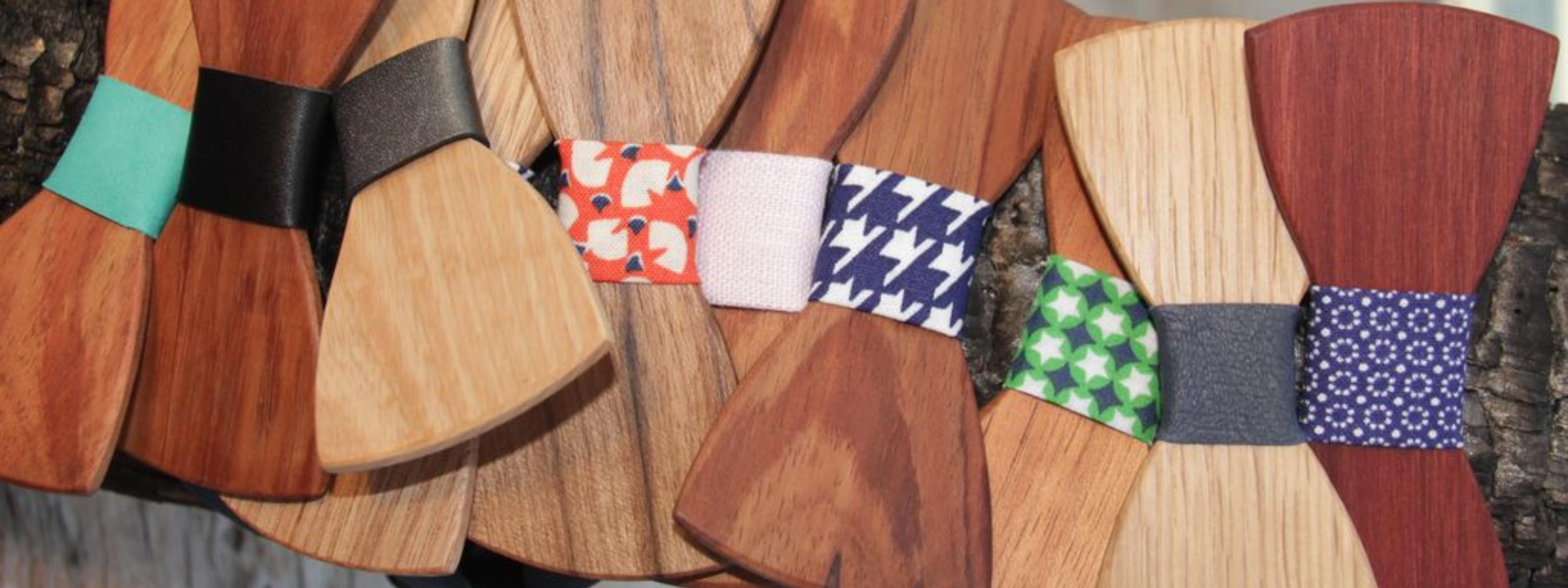 wooden bow ties for men