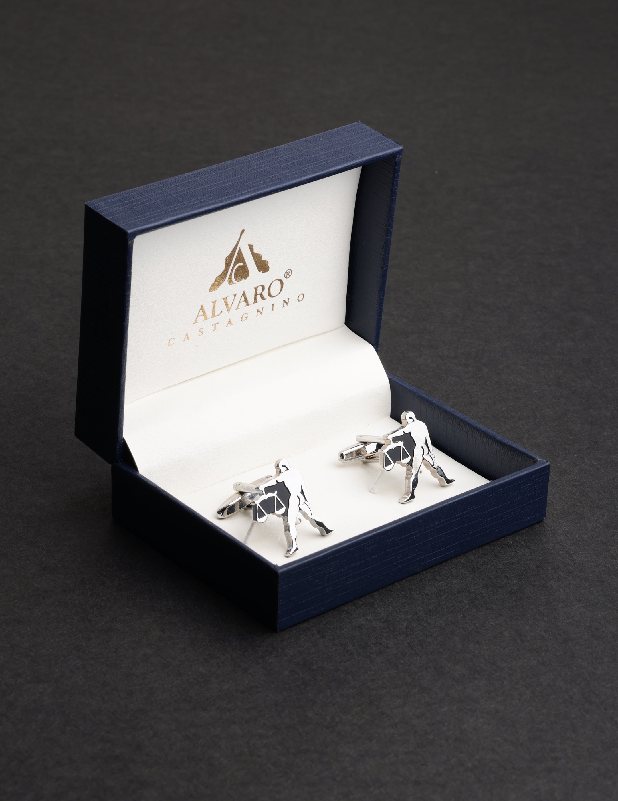 Silver Lawyer Cufflink