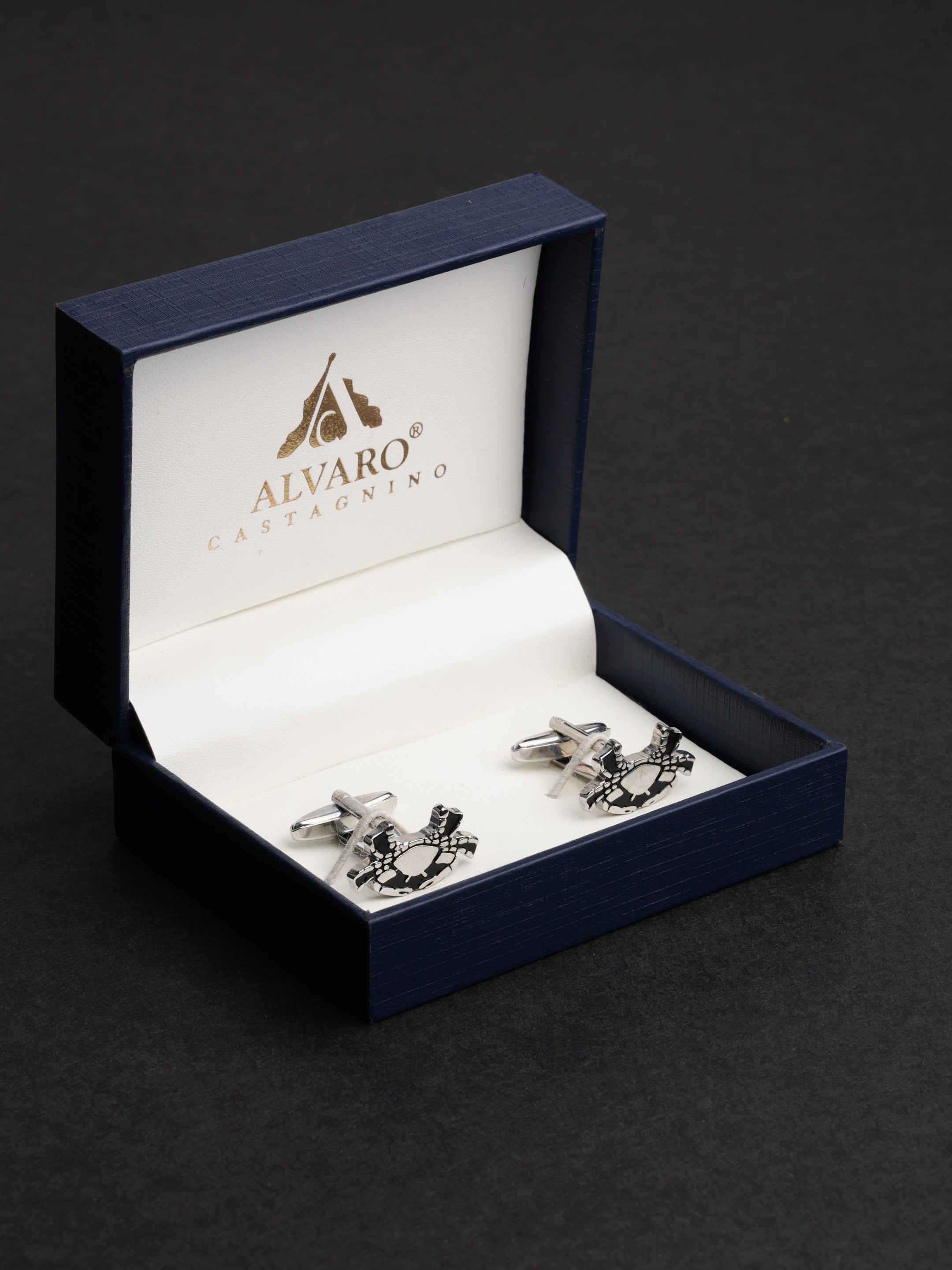 Black Crab Design Cufflinks
