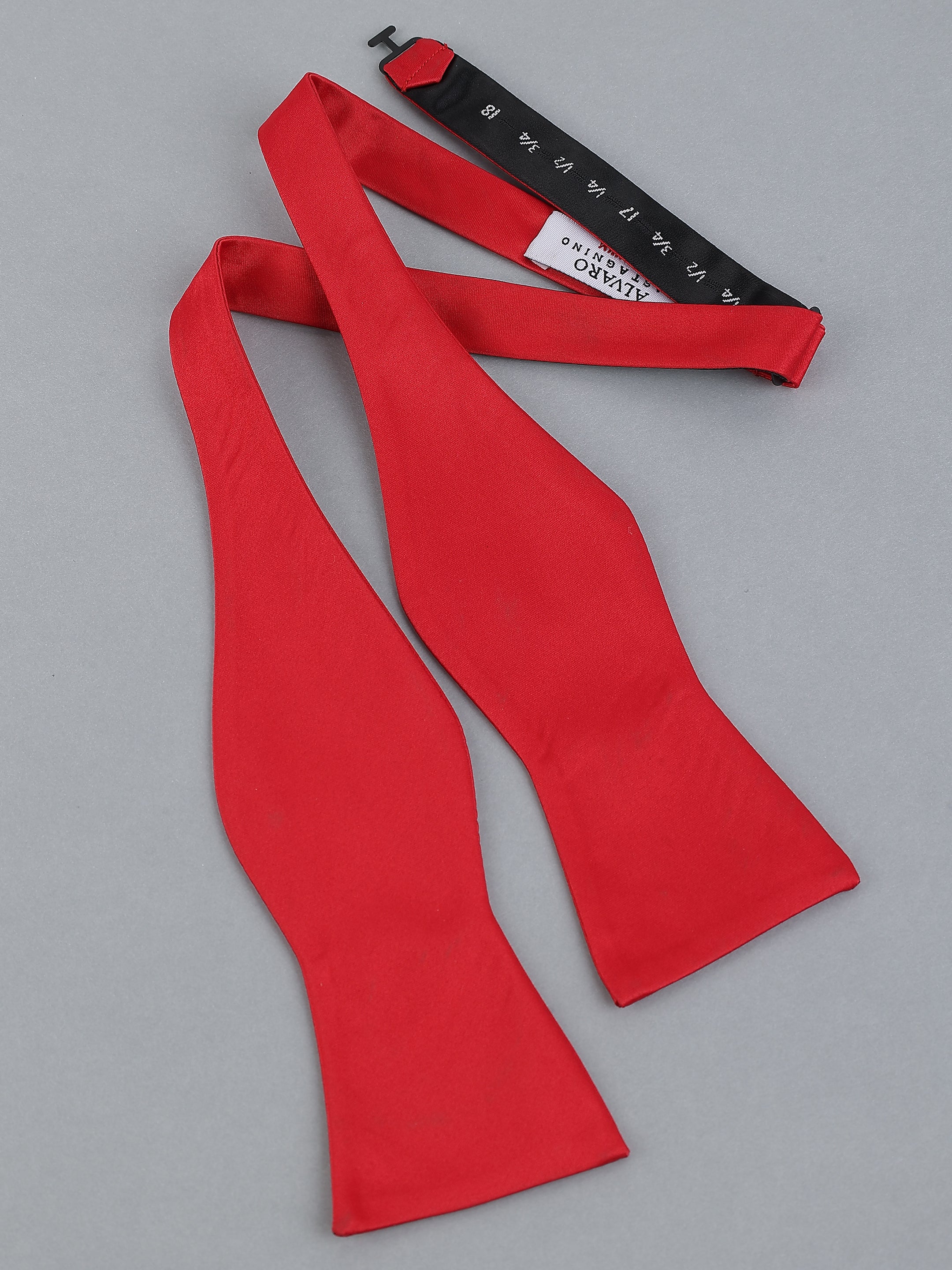 Red Self-Tie Bow Tie