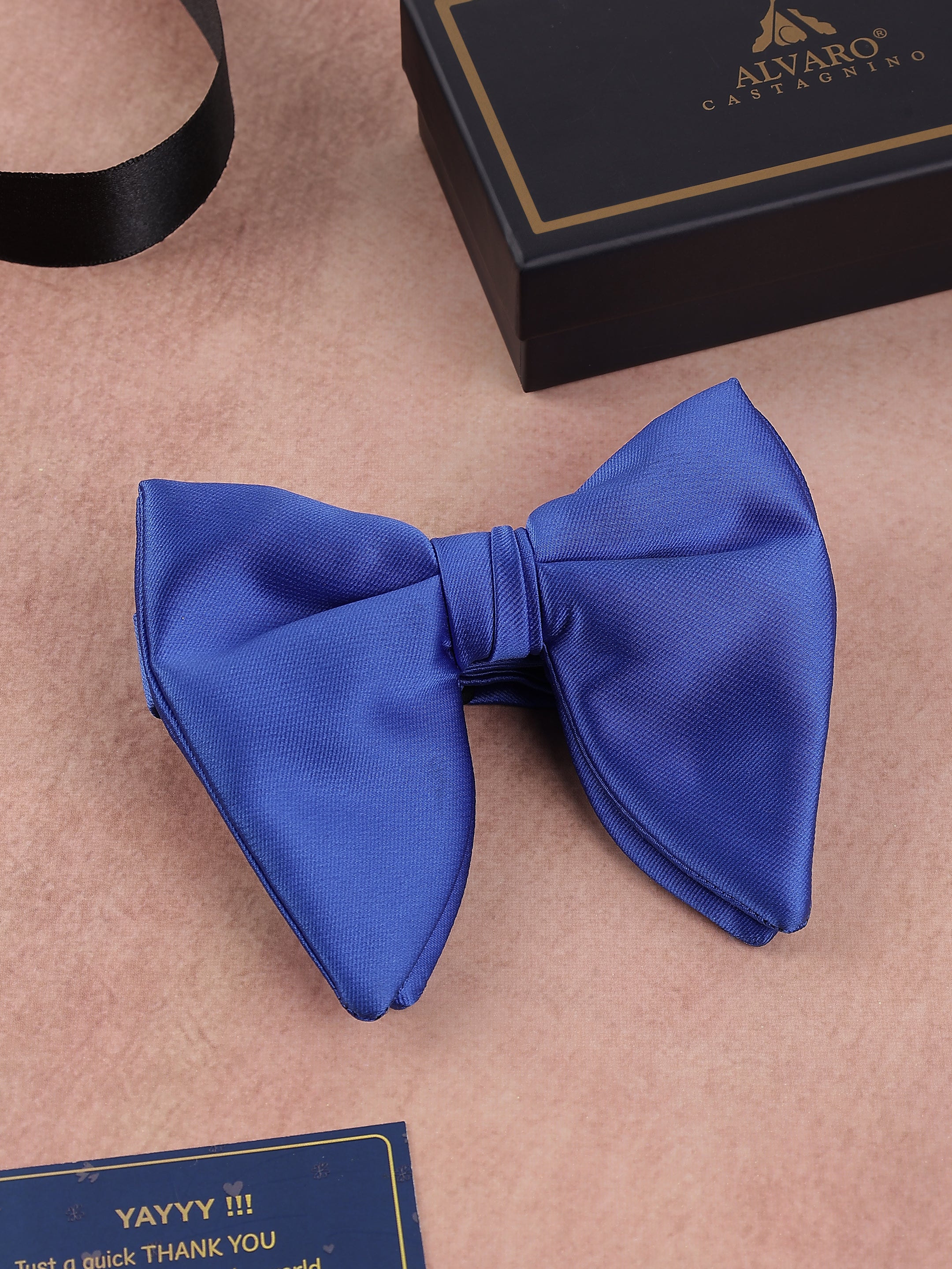 Royal Blue Butterfly Bow Tie