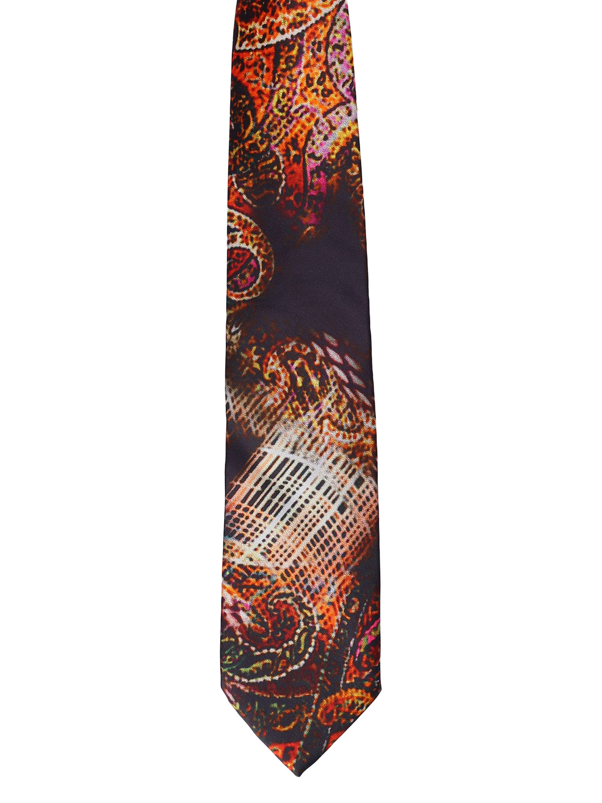 Multicolor Paisley Printed Necktie