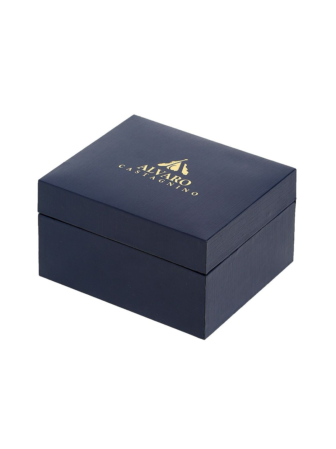 Alvaro Castagnino Men Black & Blue Accessory Gift Set