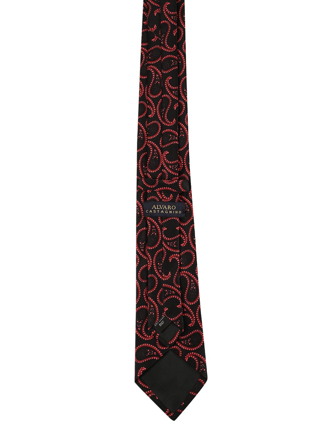 Alvaro Castagnino Men Black & Maroon Accessory Gift Set