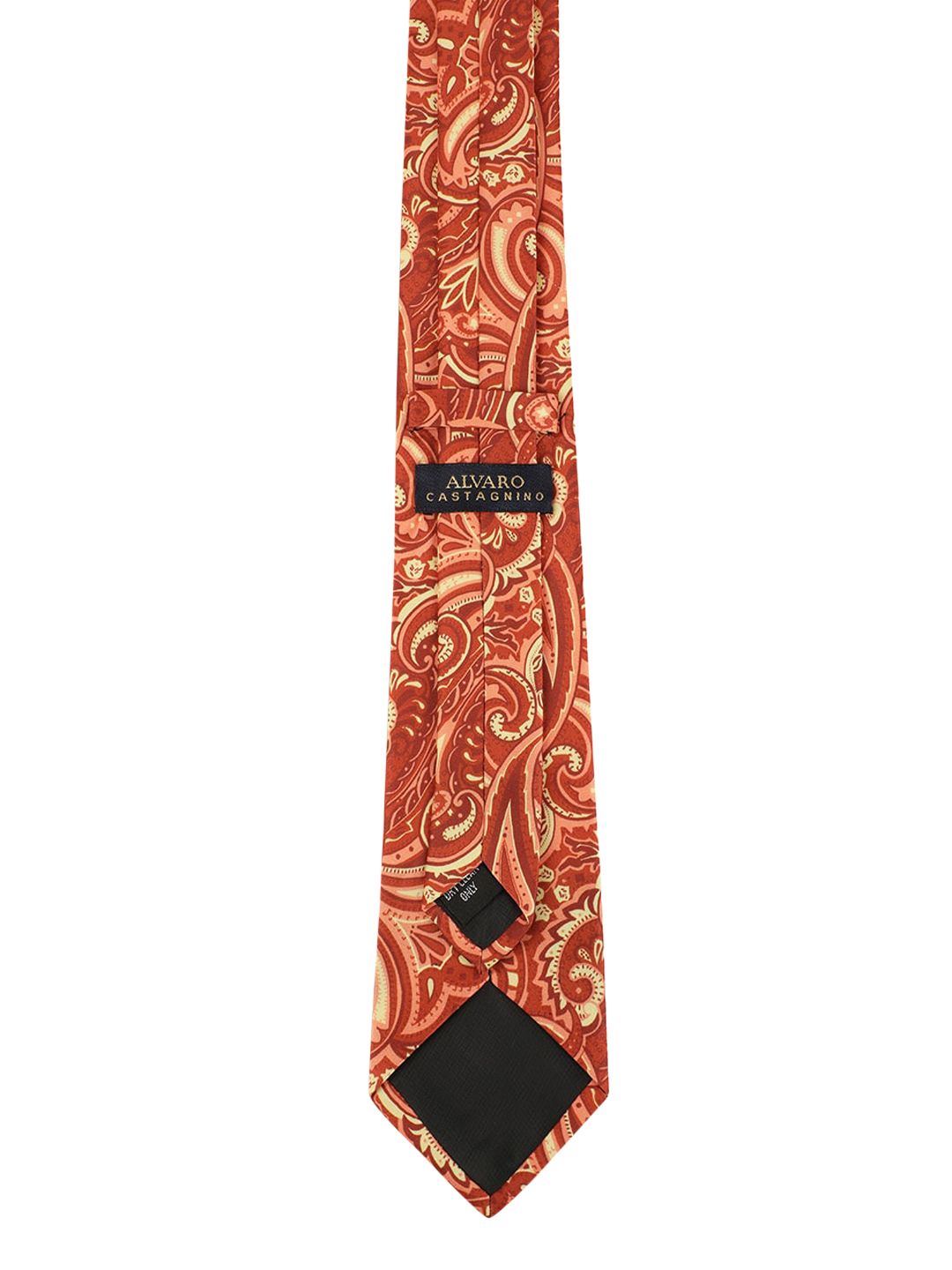 Alvaro Castagnino Men Orange & Yellow Accessory Gift Set