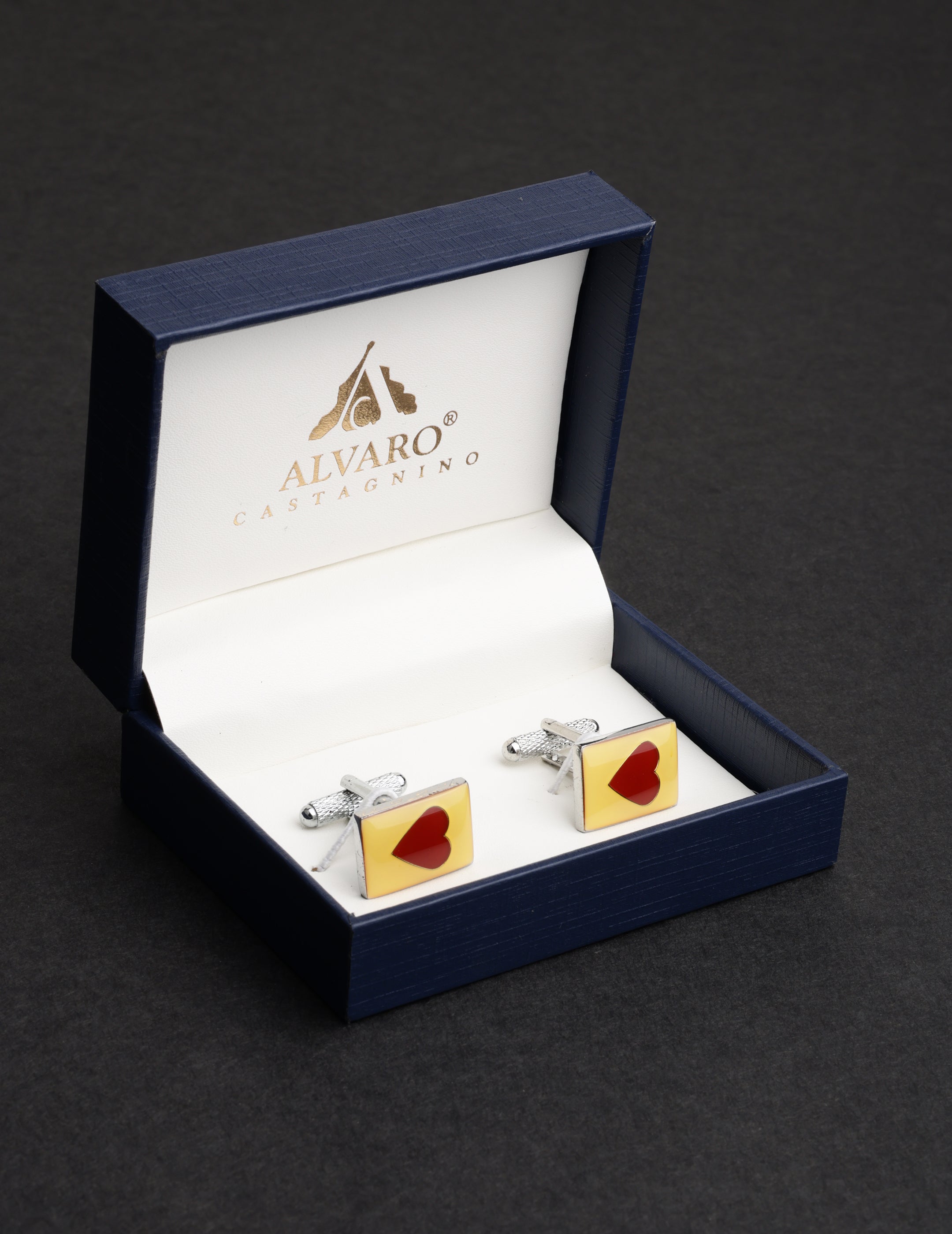 Heart Designer Cufflink