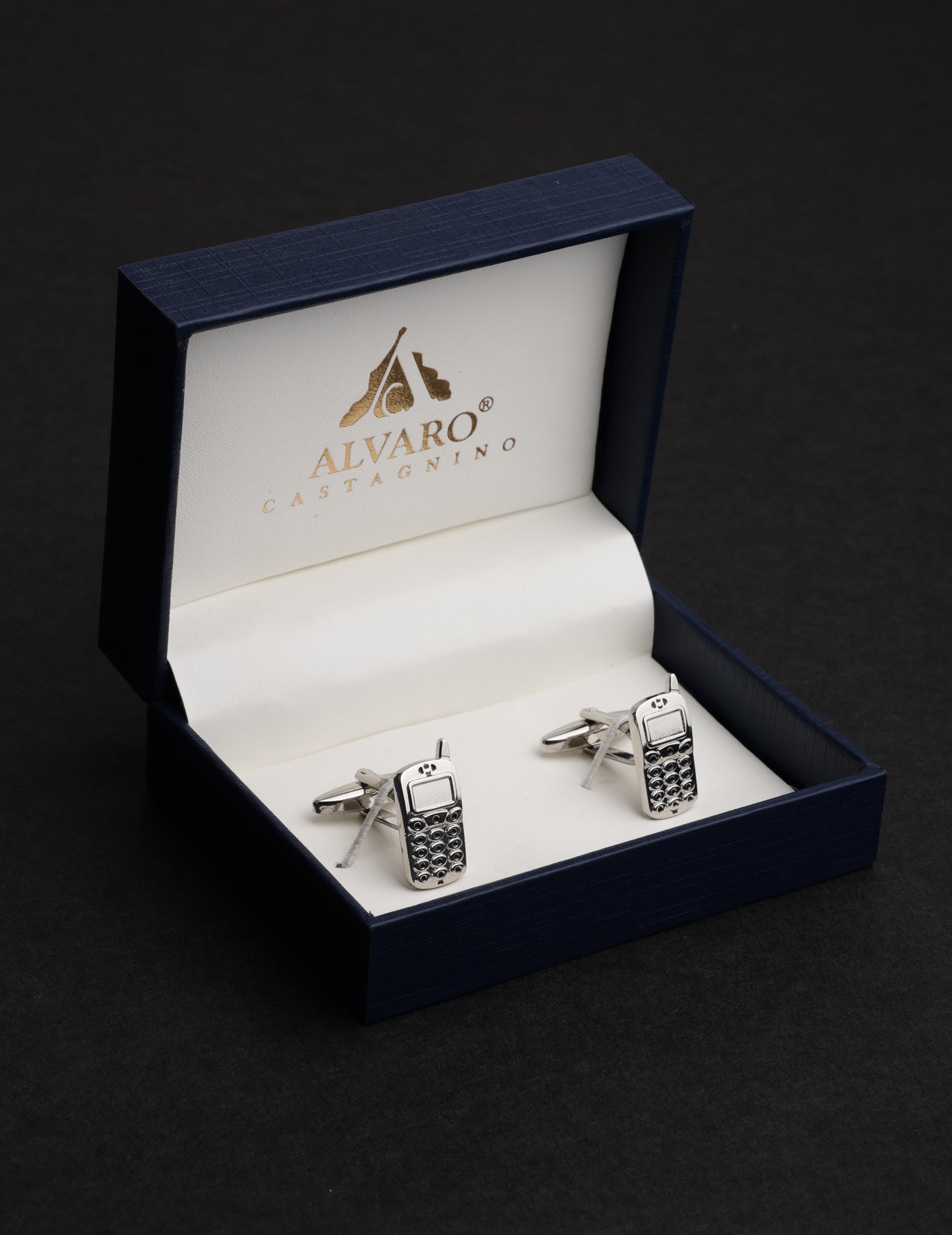Retro Mobile Phone Cufflinks
