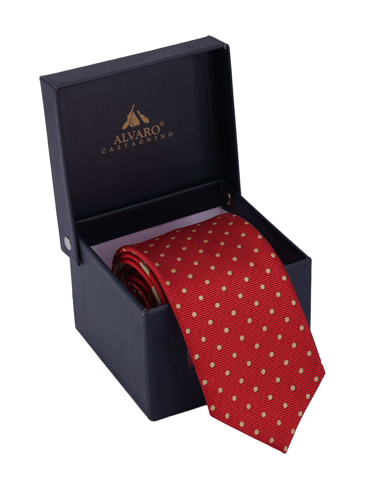 Red Polka Dot Necktie
