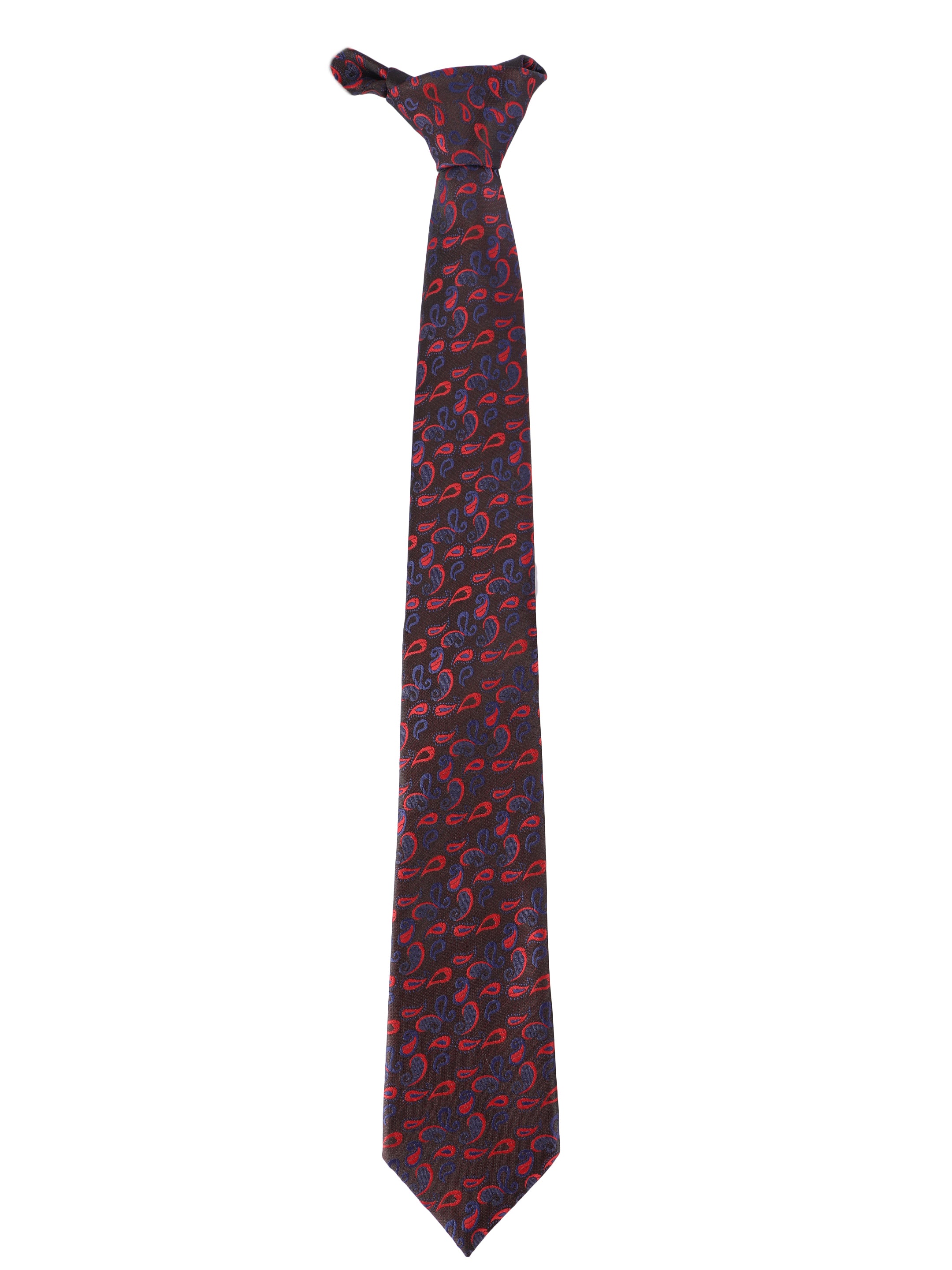 Paisley Black & Red Tie