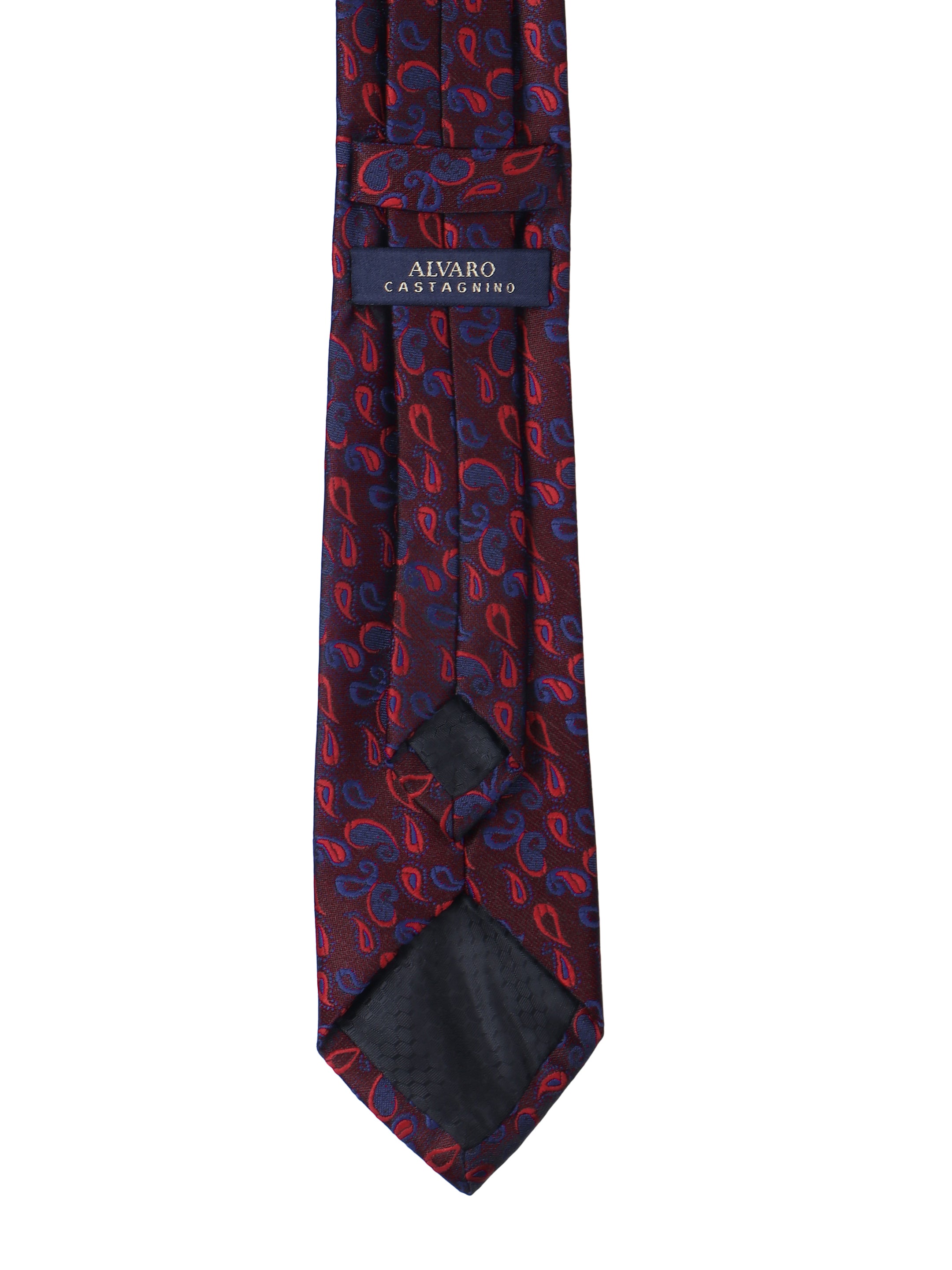 Paisley Black & Red Tie