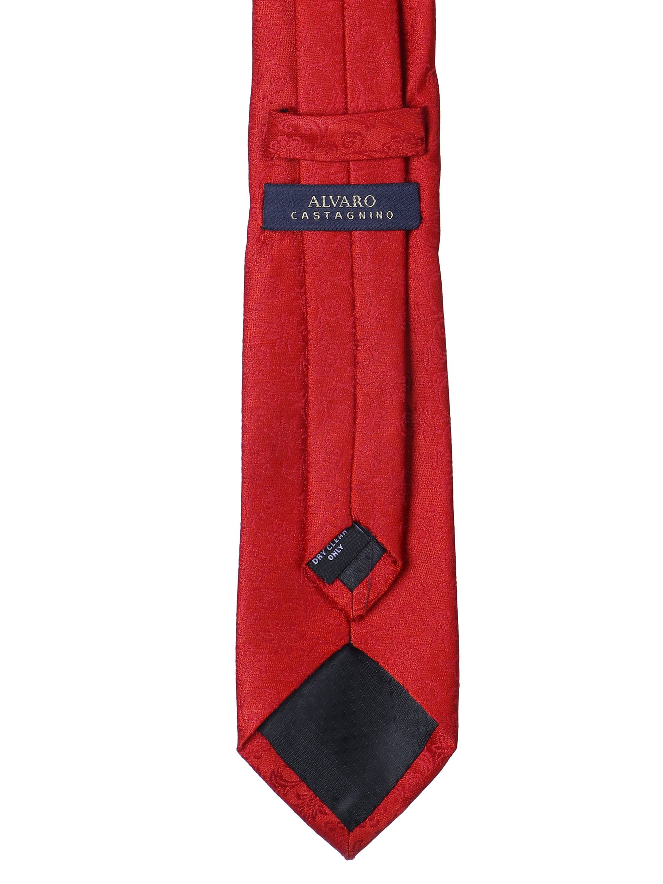 Red Floral Design Tie