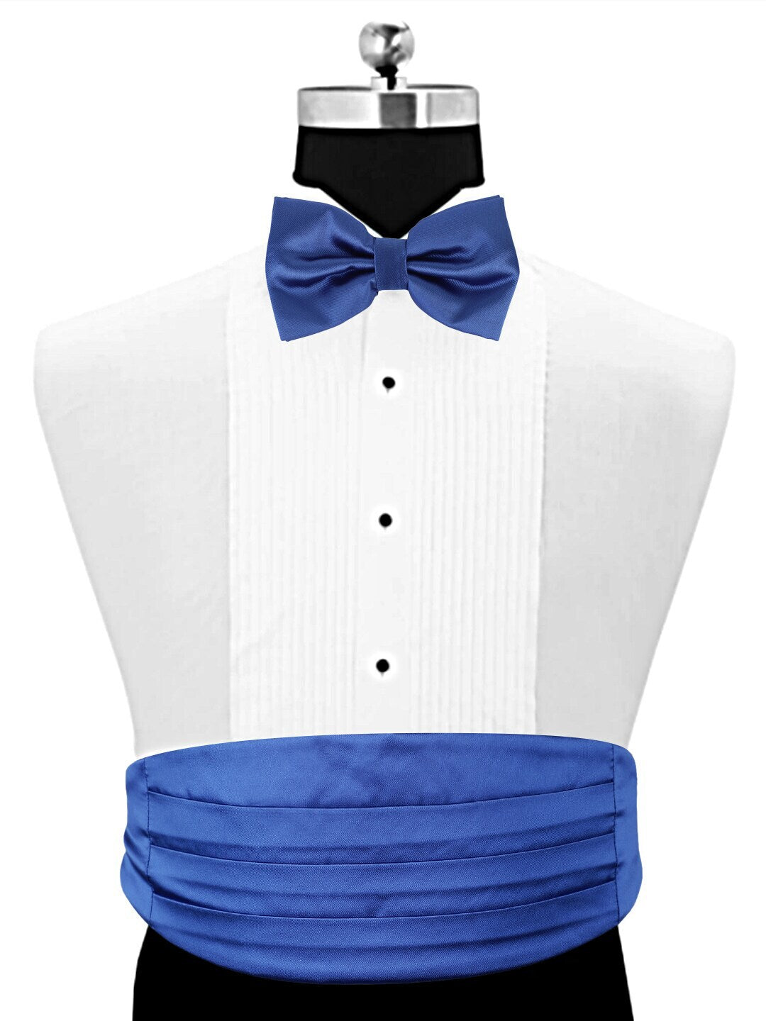 Royal Blue Bow Tie & Cummerbund Gift Set