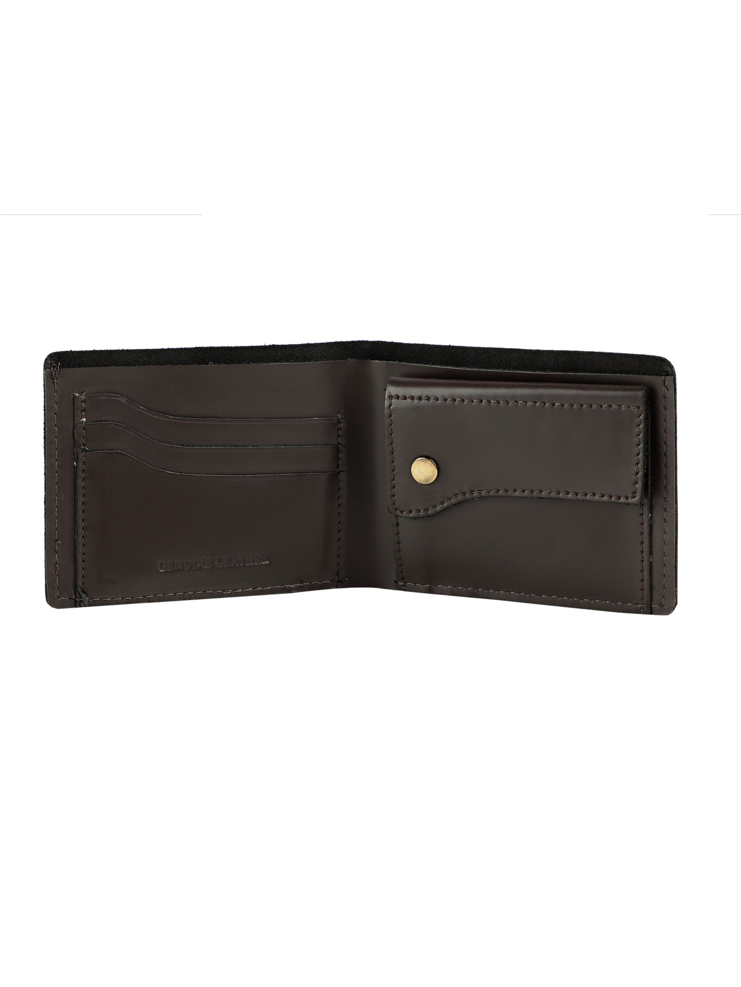Alvaro Castagnino Brown Coloured Two Fold Leather Wallet for Men
