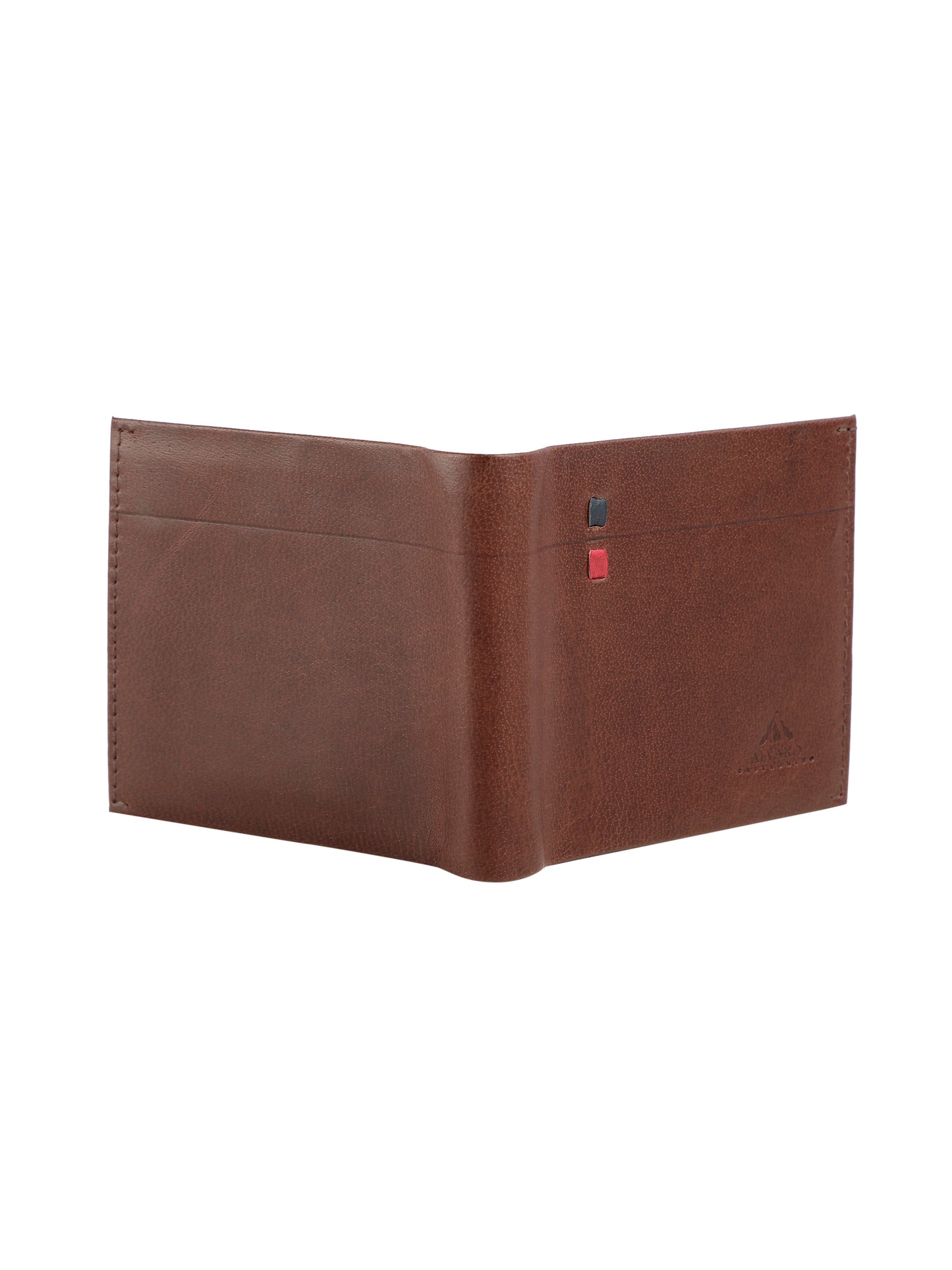 Alvaro Castagnino Brown Coloured Two Fold Leather Wallet for Men