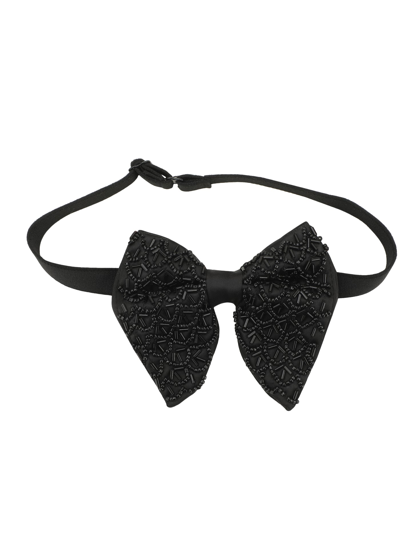 Alvaro Castagnino Men Bead Embroidered Cummerband & Bow Tie Set