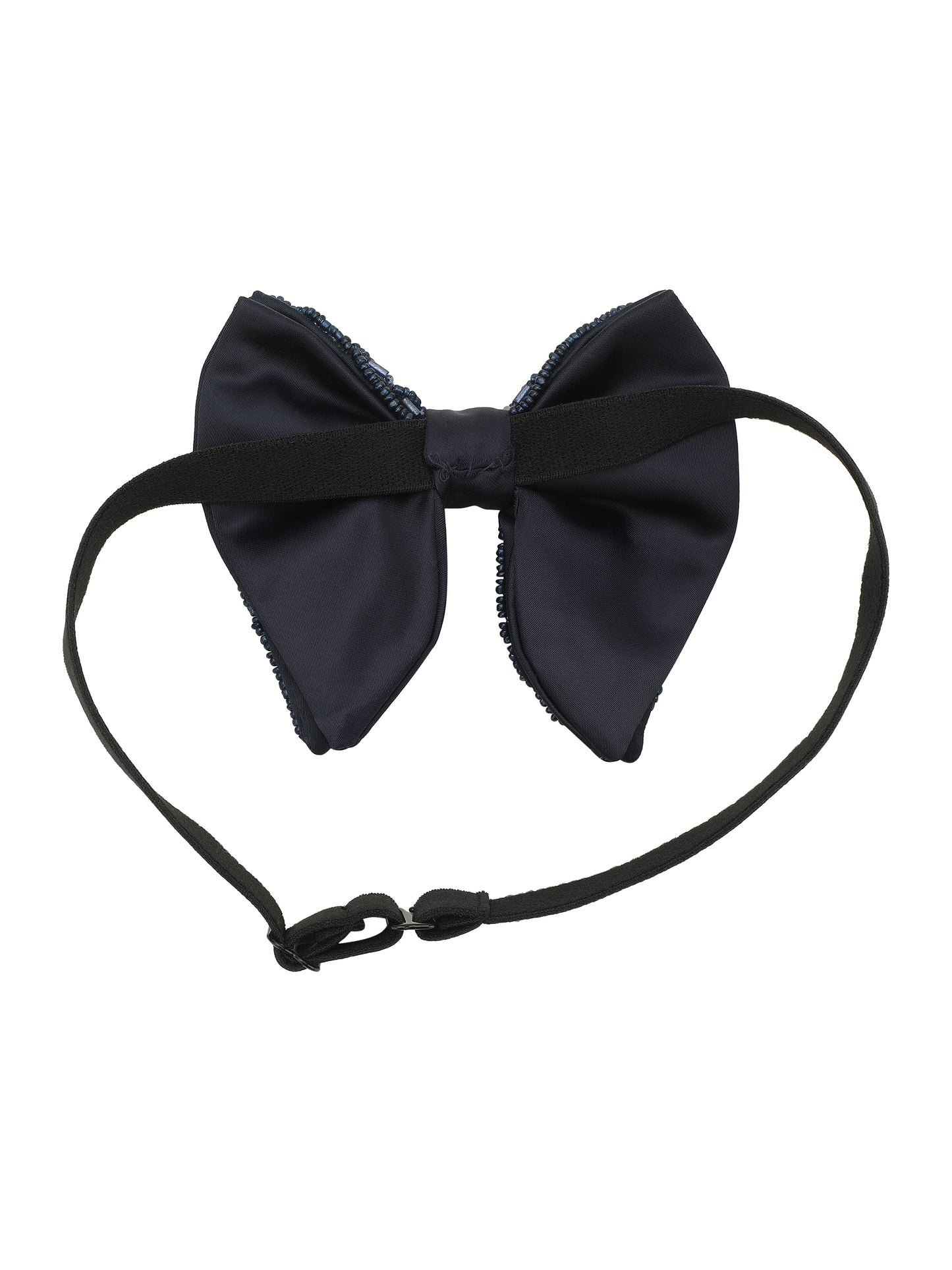 Alvaro Castagnino Men Embellished Woven Design Bow Tie