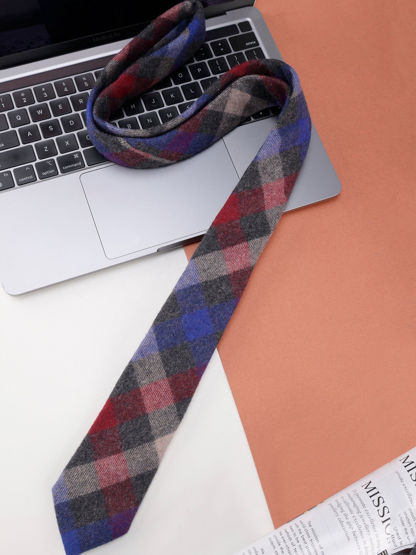Alvaro Castagnino Multi Coloured Cotton Necktie for Men