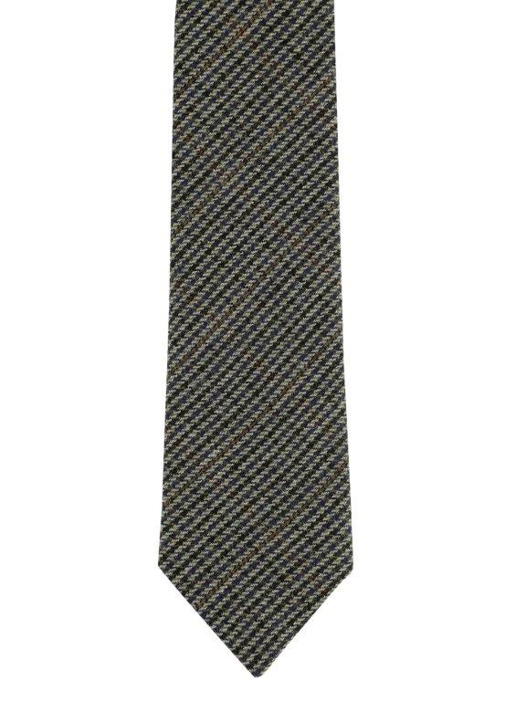 Alvaro Castagnino Grey Coloured Cotton Necktie for Men