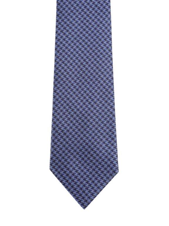 Alvaro Castagnino Blue Coloured Microfiber Necktie for Men