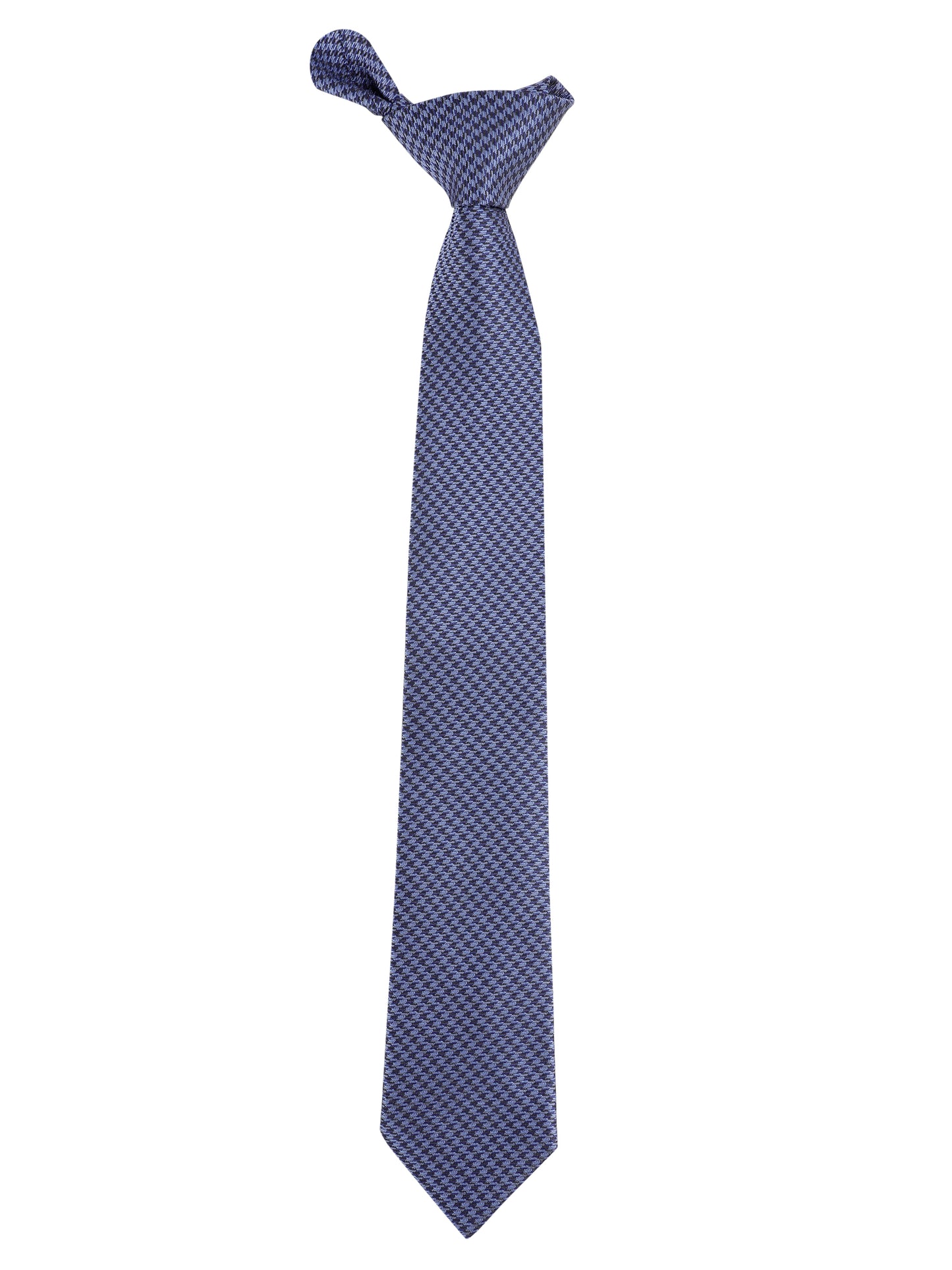 Alvaro Castagnino Blue Coloured Microfiber Necktie for Men