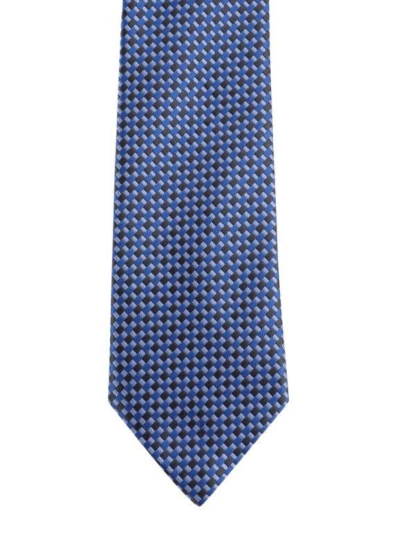 Alvaro Castagnino Blue Coloured Microfiber Necktie for Men