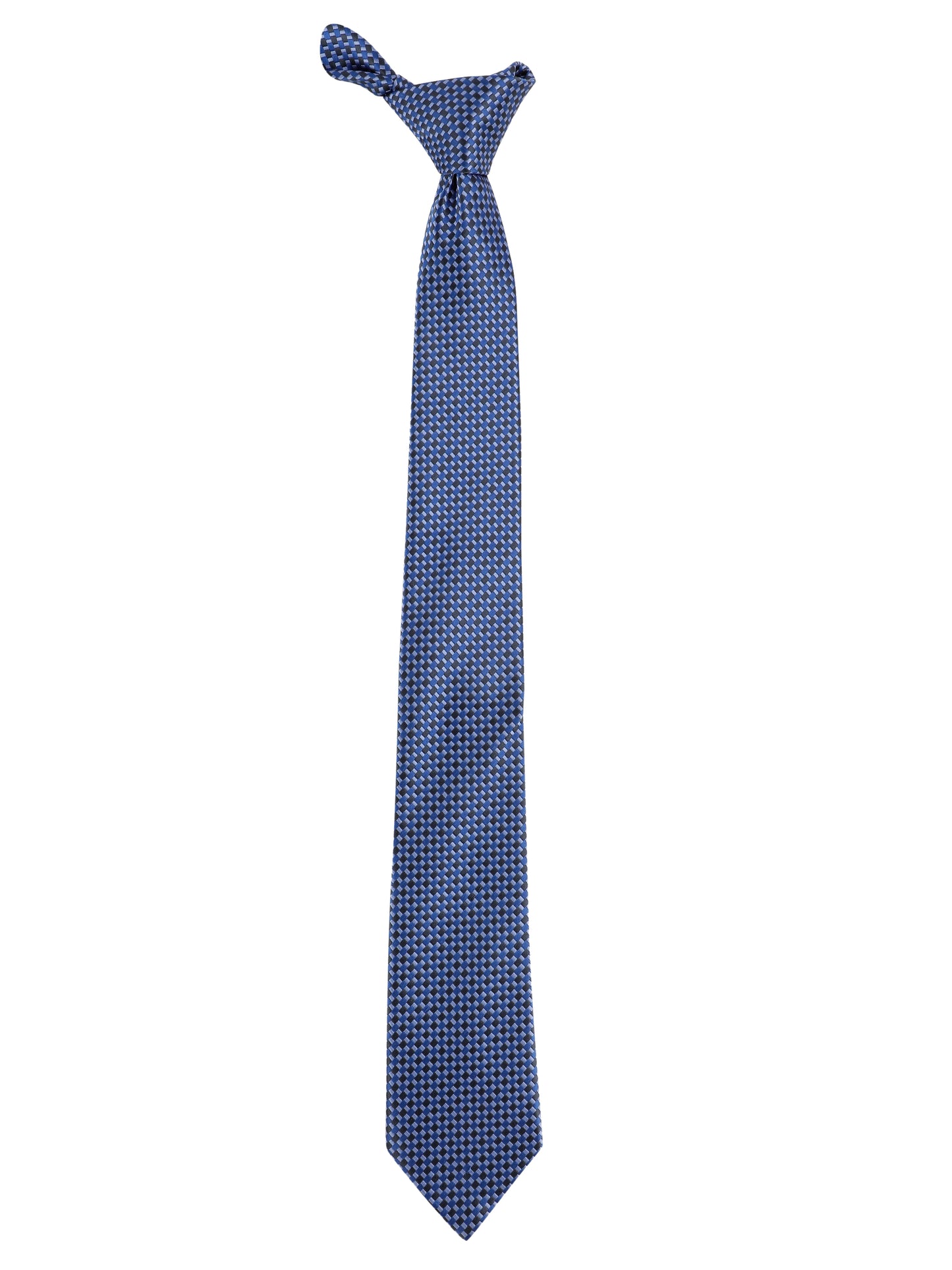 Alvaro Castagnino Blue Coloured Microfiber Necktie for Men