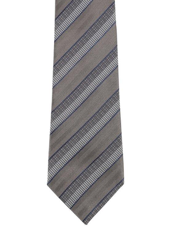 Alvaro Castagnino Grey Coloured Microfiber Necktie for Men