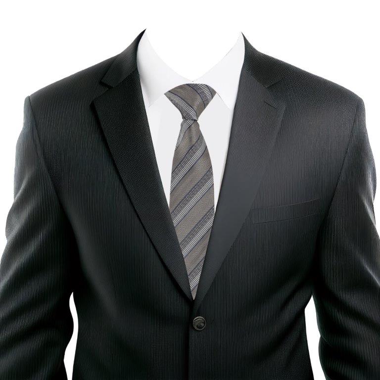 Alvaro Castagnino Grey Coloured Microfiber Necktie for Men