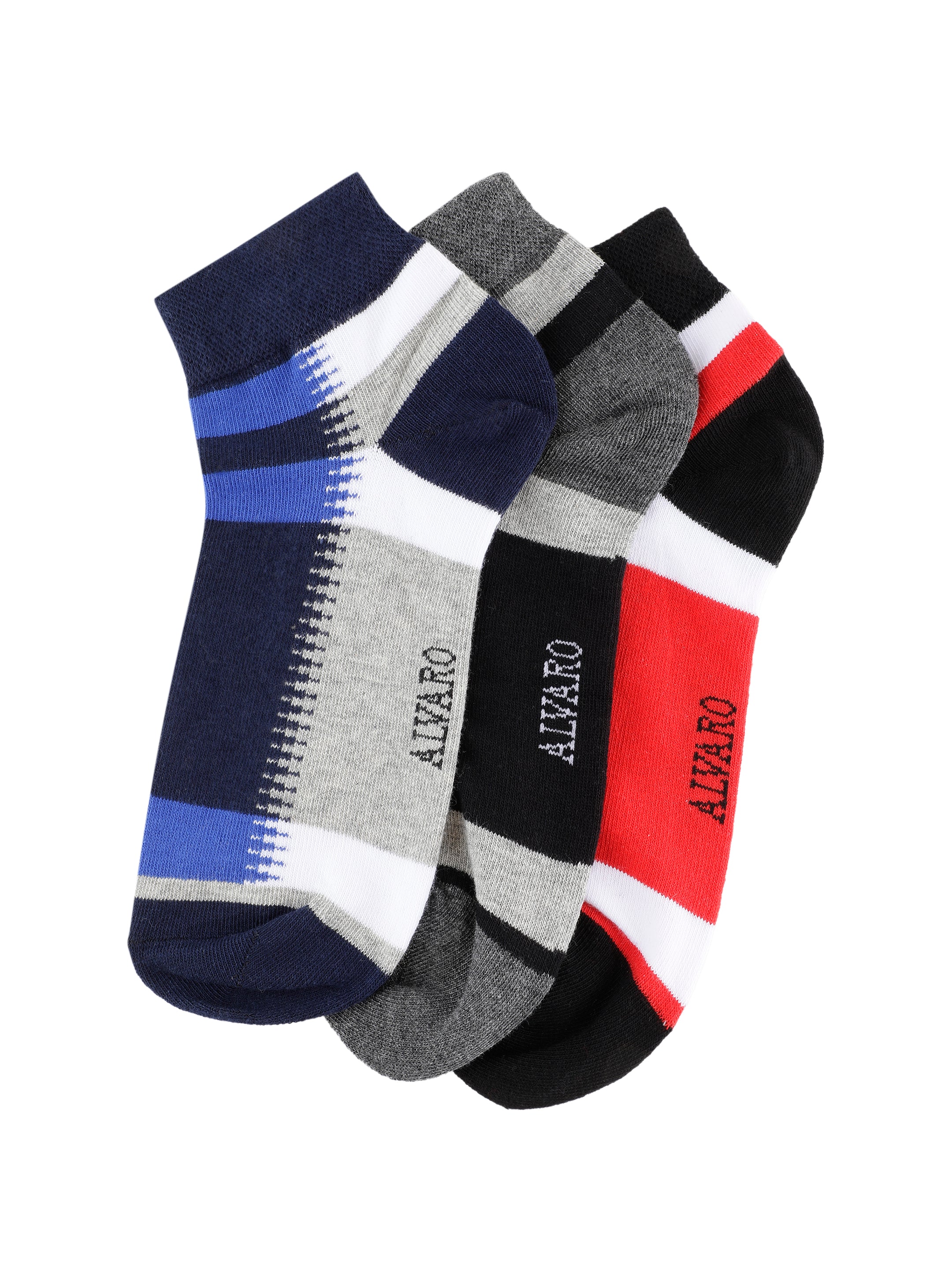 Alvaro Castagnino Men Multi Coloured Ankle-Length Socks