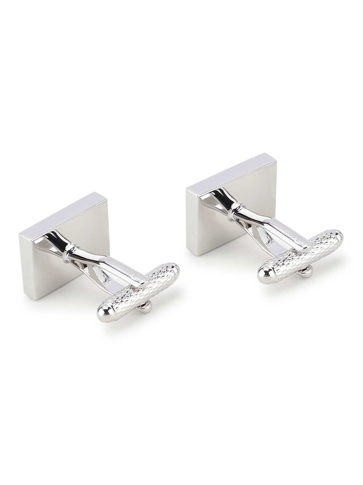 Alvaro Castagnino Silver Coloured Cufflink for Men