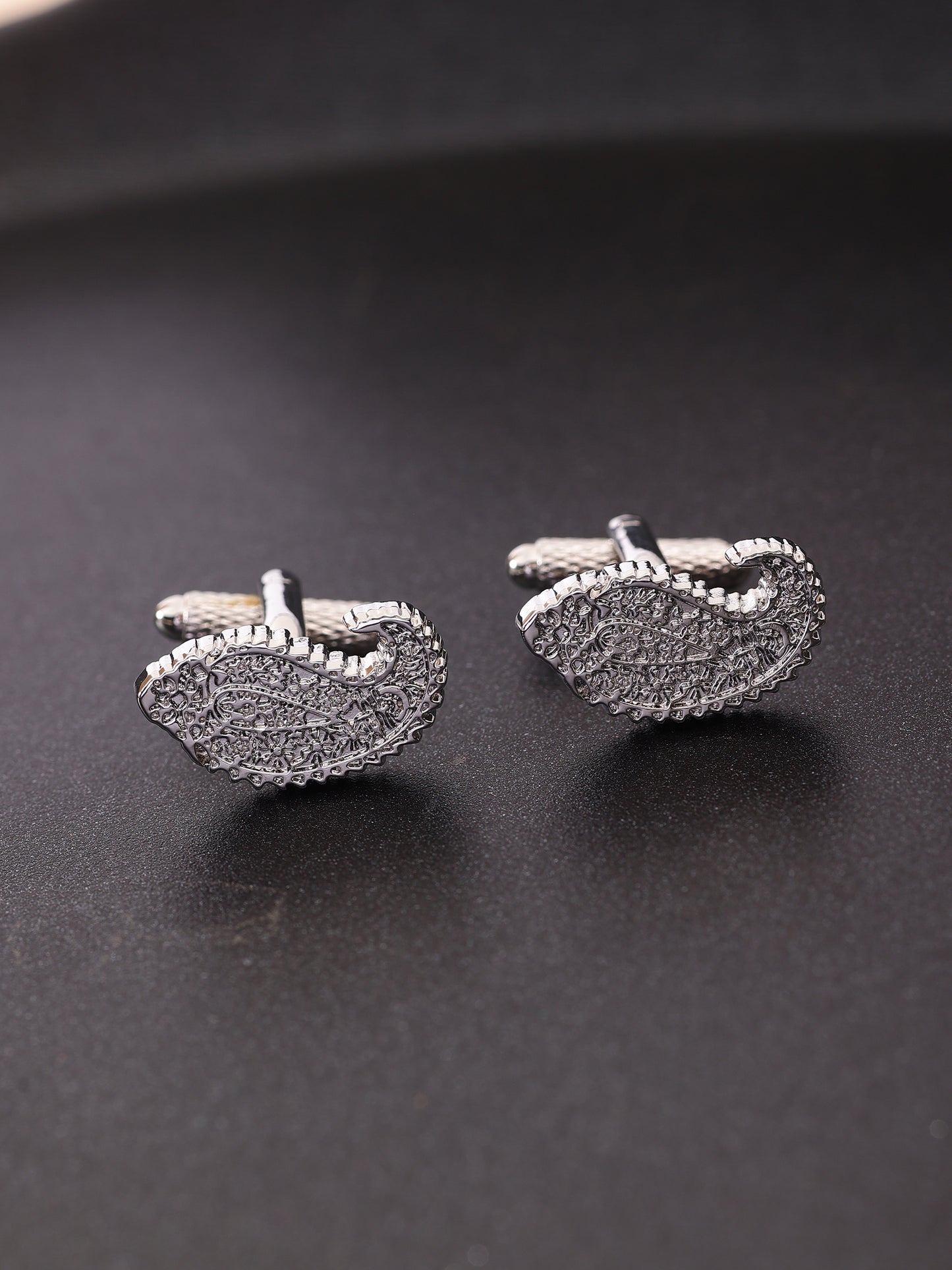 Alvaro Castagnino Silver Coloured Cufflink for Men