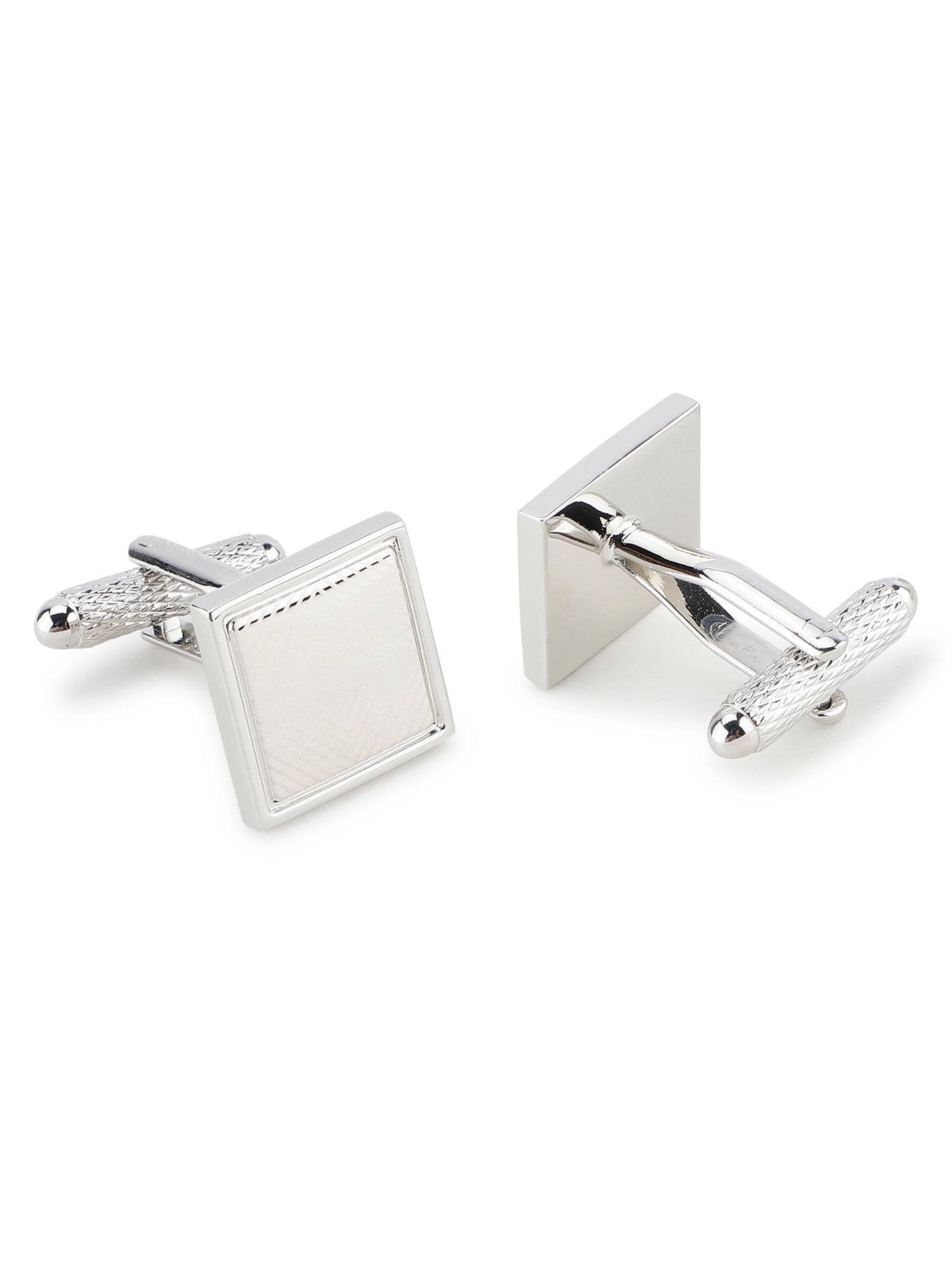 Alvaro Castagnino Silver Coloured Cufflink for Men