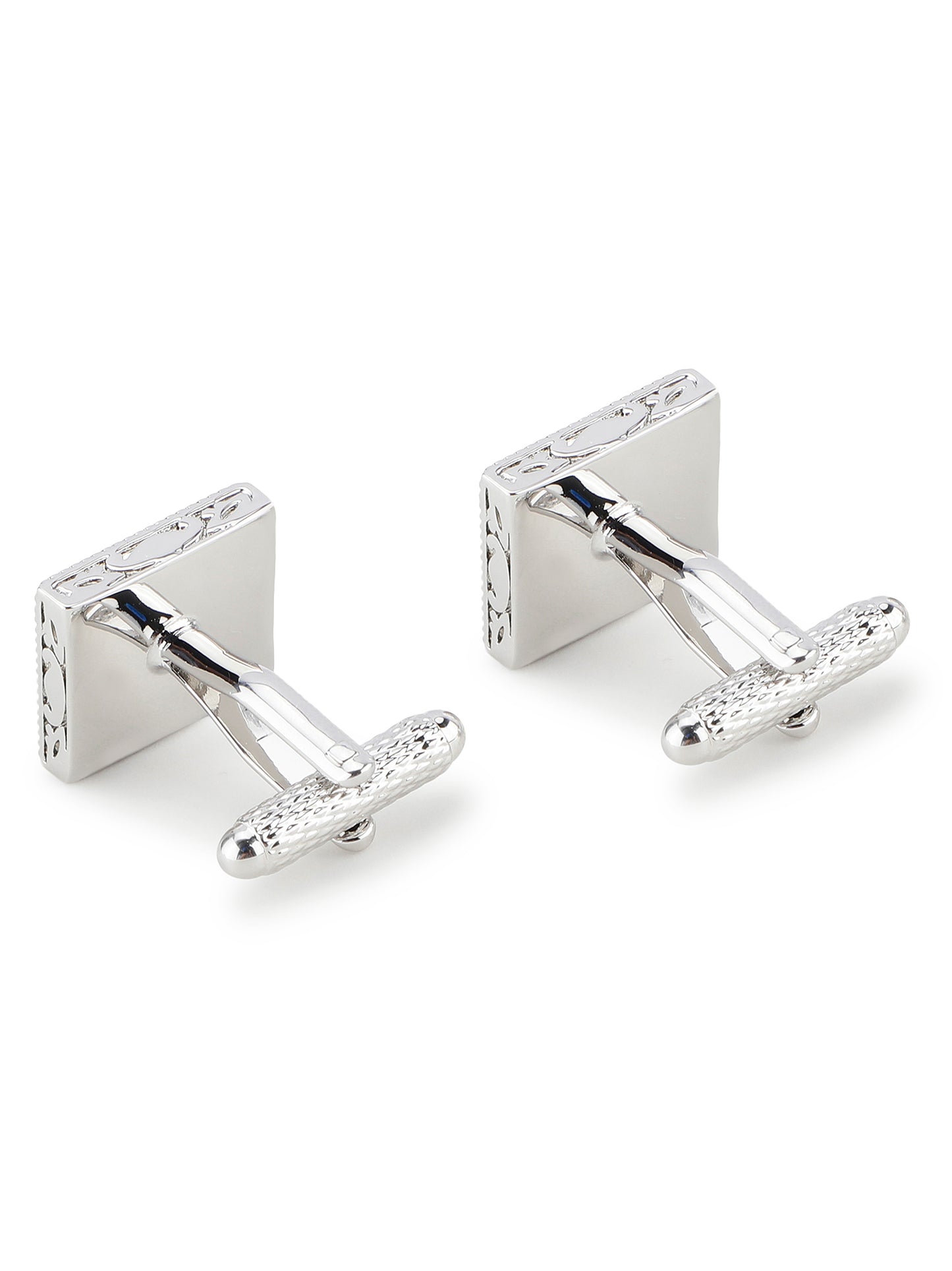 Alvaro Castagnino Silver Coloured Cufflink for Men