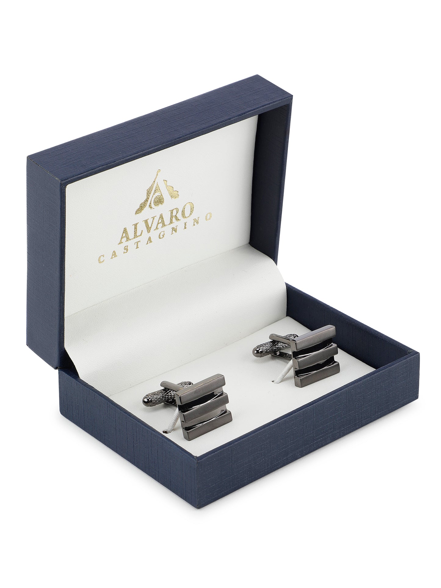 Alvaro Castagnino Grey Coloured Cufflink for Men