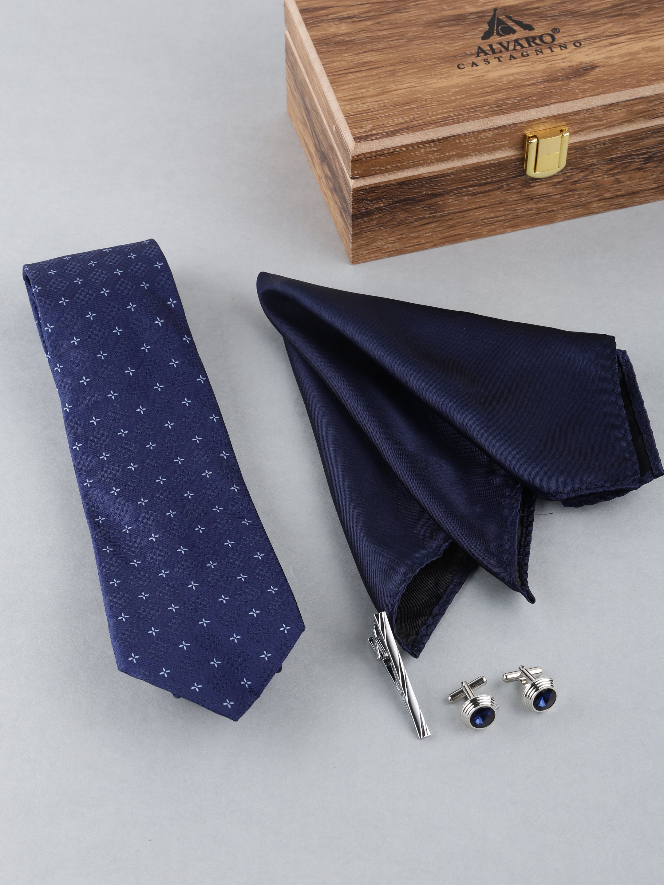 Blue Star Point Grid Gift Set