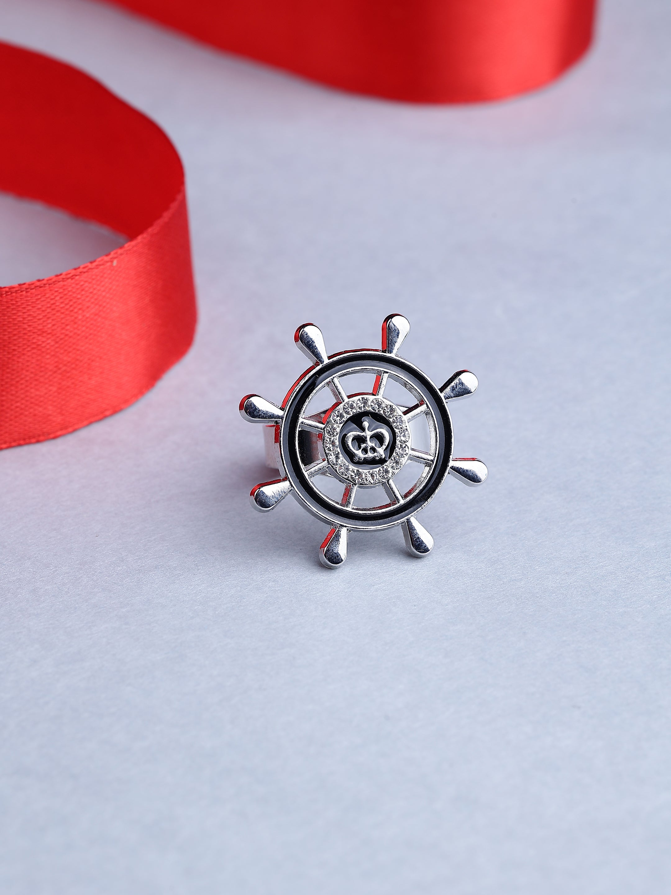 Captain's Helm Tie Ring