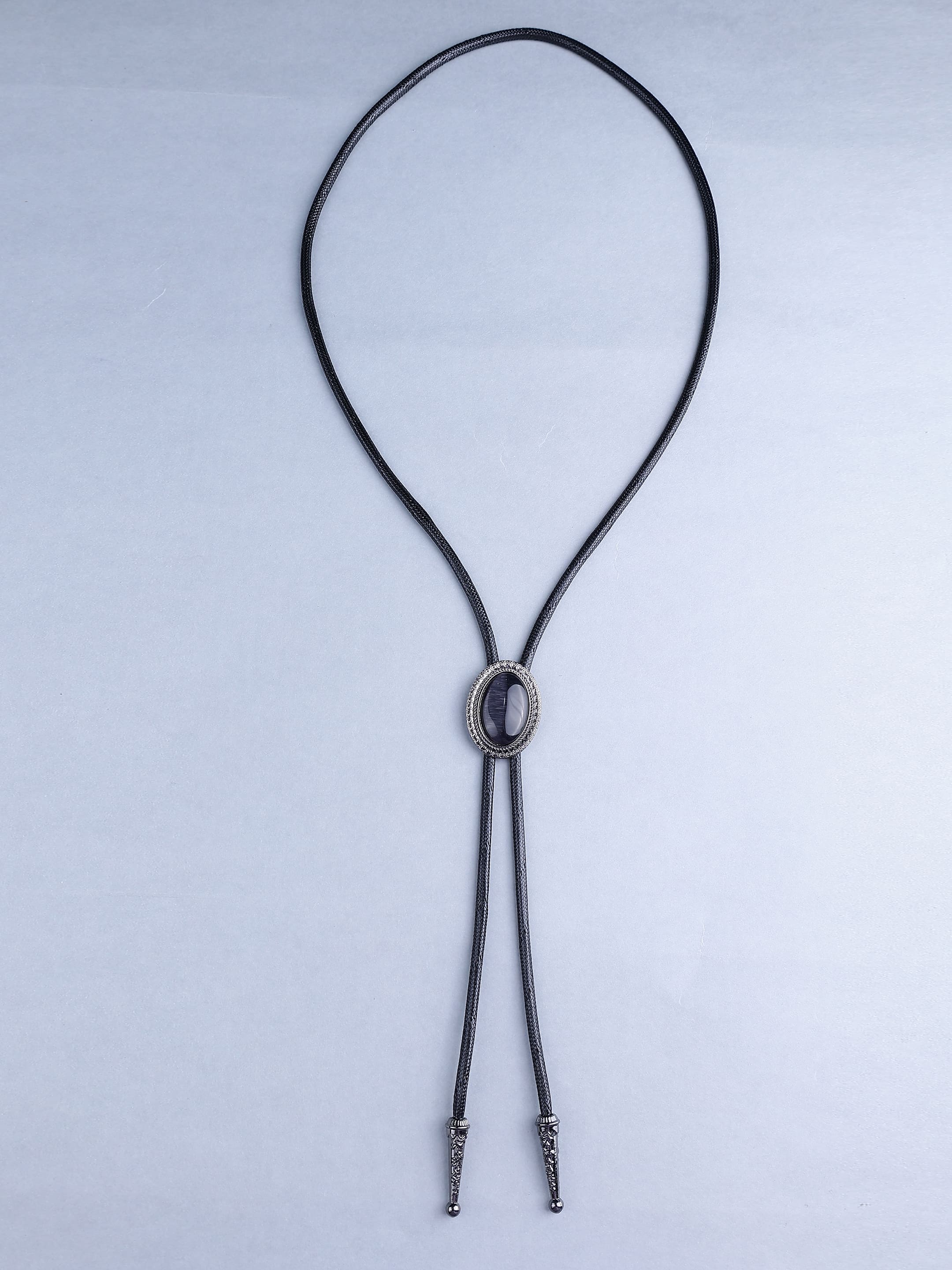 Blue Stone Bolo Tie