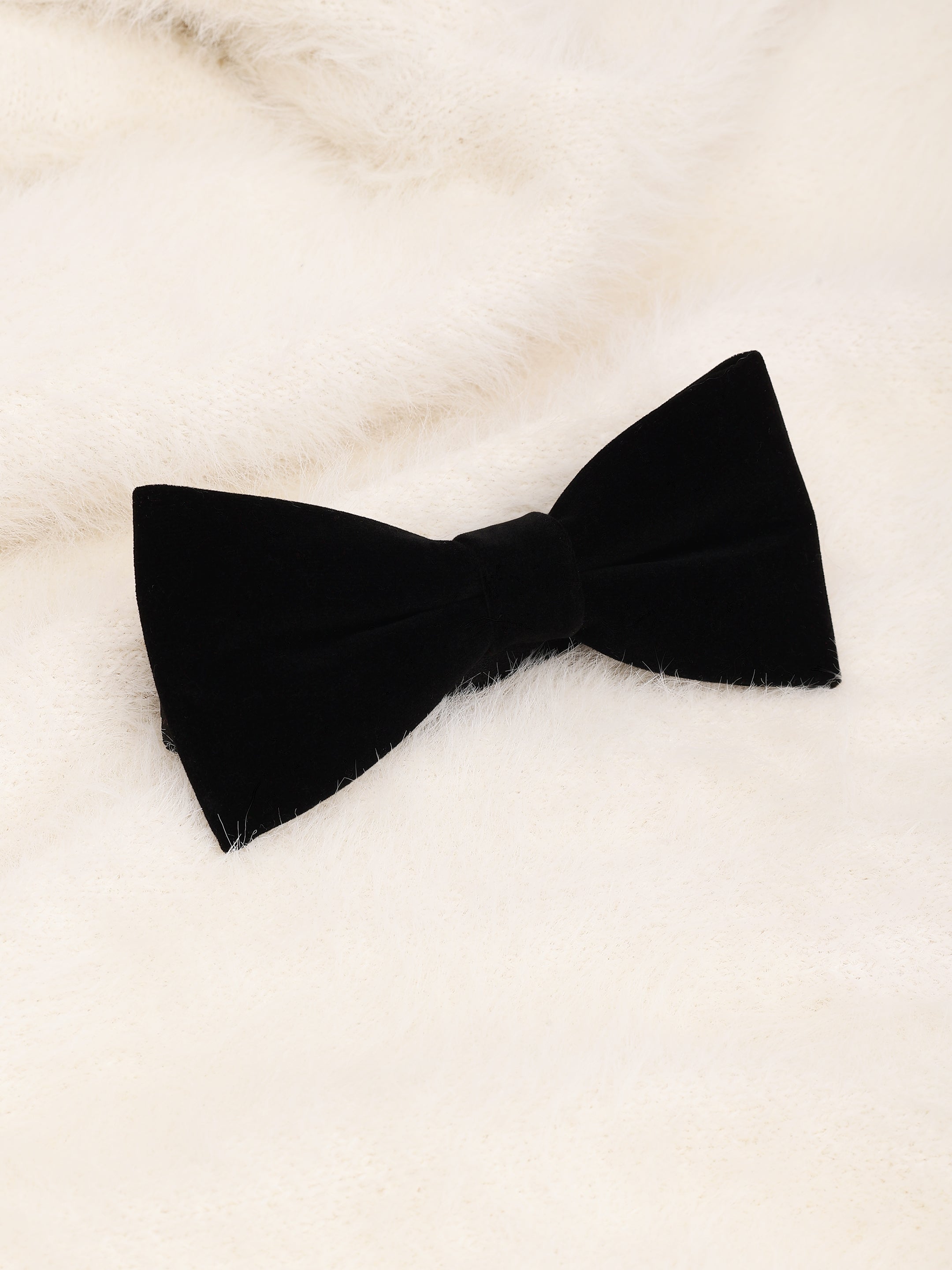 Black Velvet Bow Tie