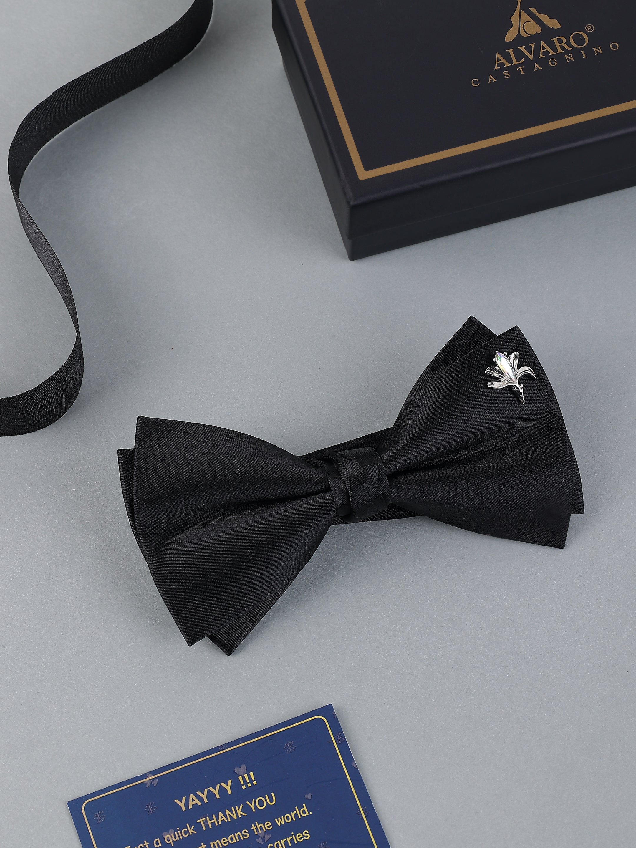 Elegant Black Bow Tie