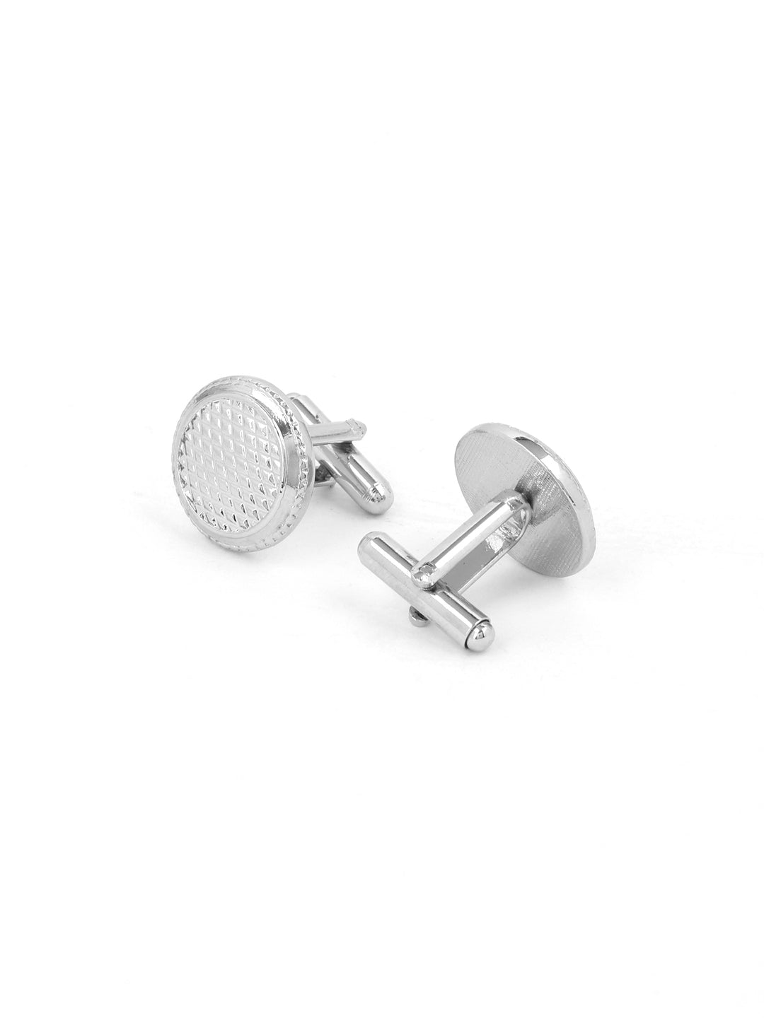 Alvaro Castagnino Silver Coloured Cufflink for Men