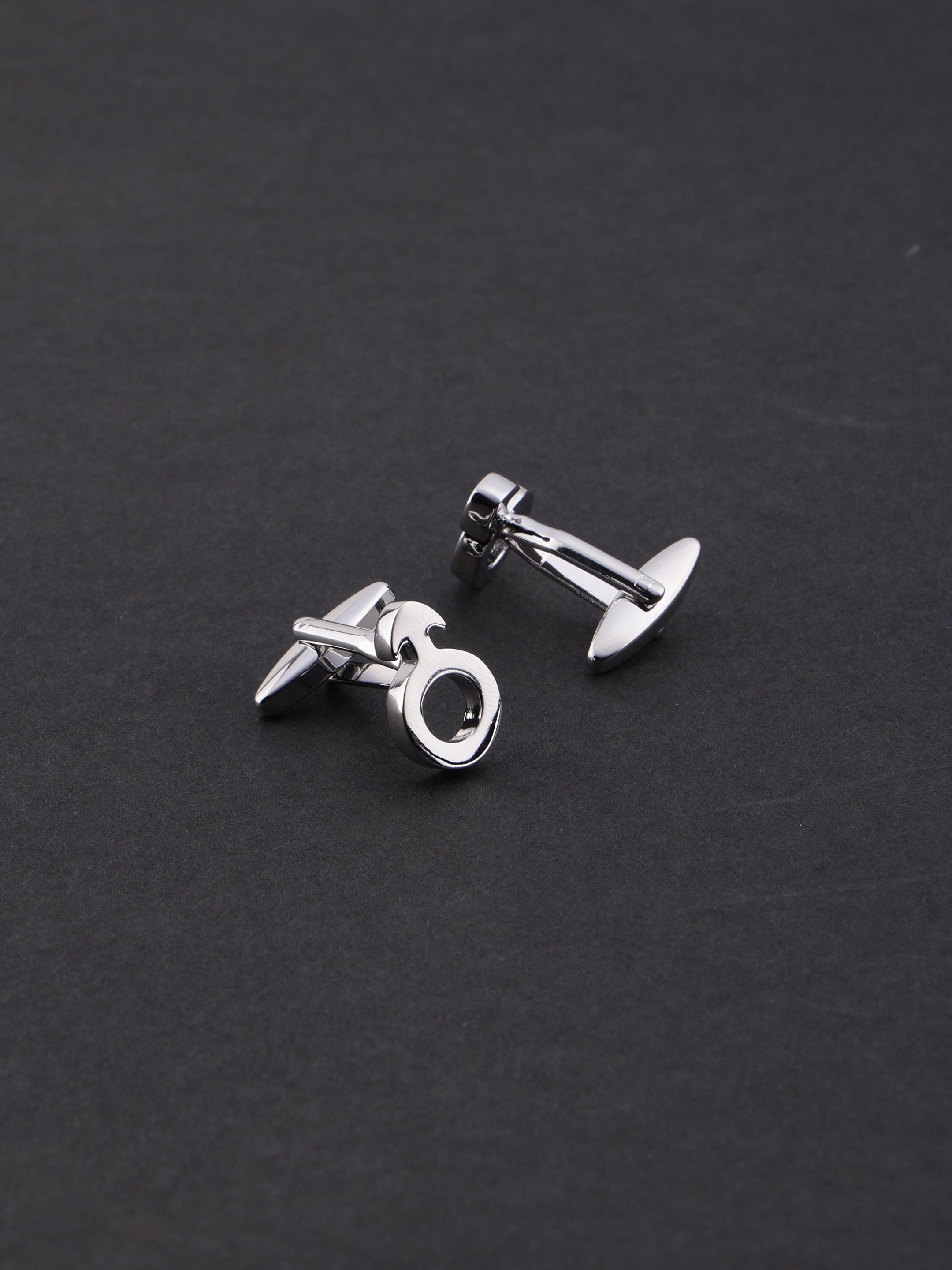 Silver Bicycle Sports Cufflinks