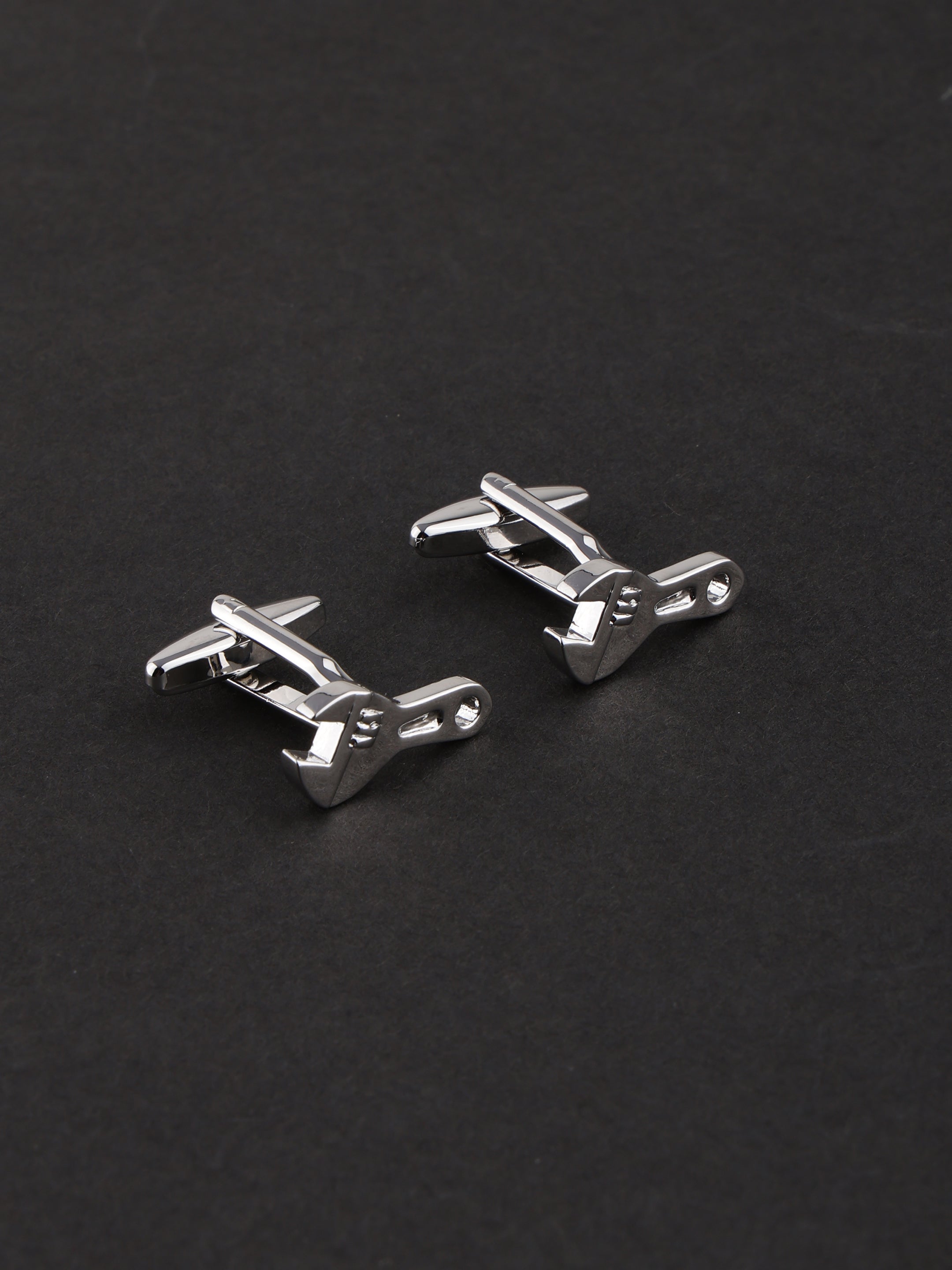 Wrench Silver Cufflinks