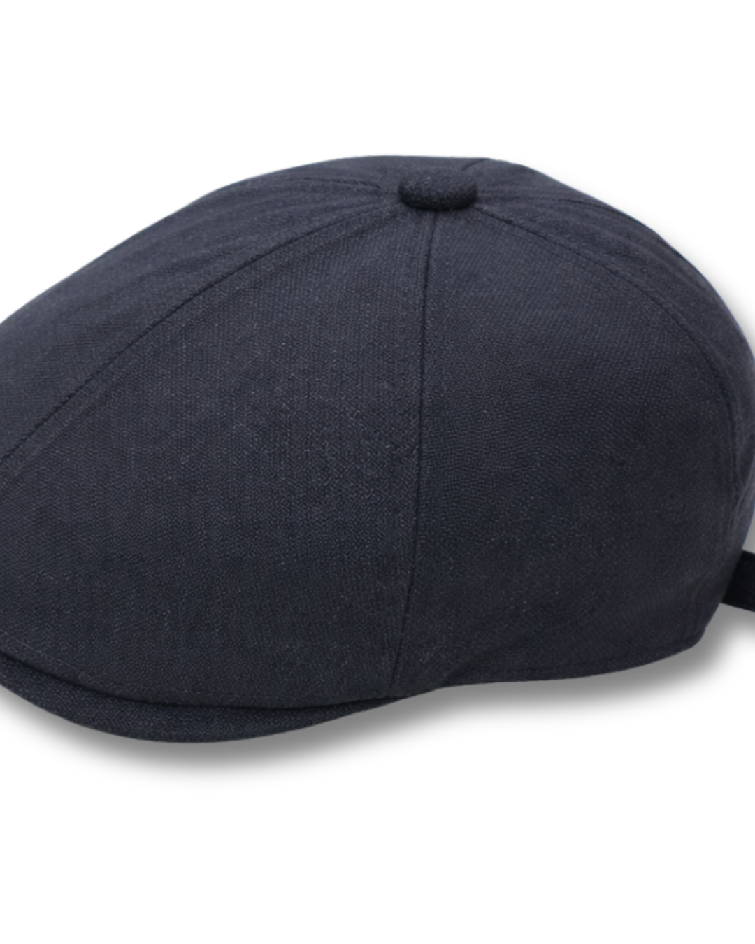 Solid Black Golf Cap