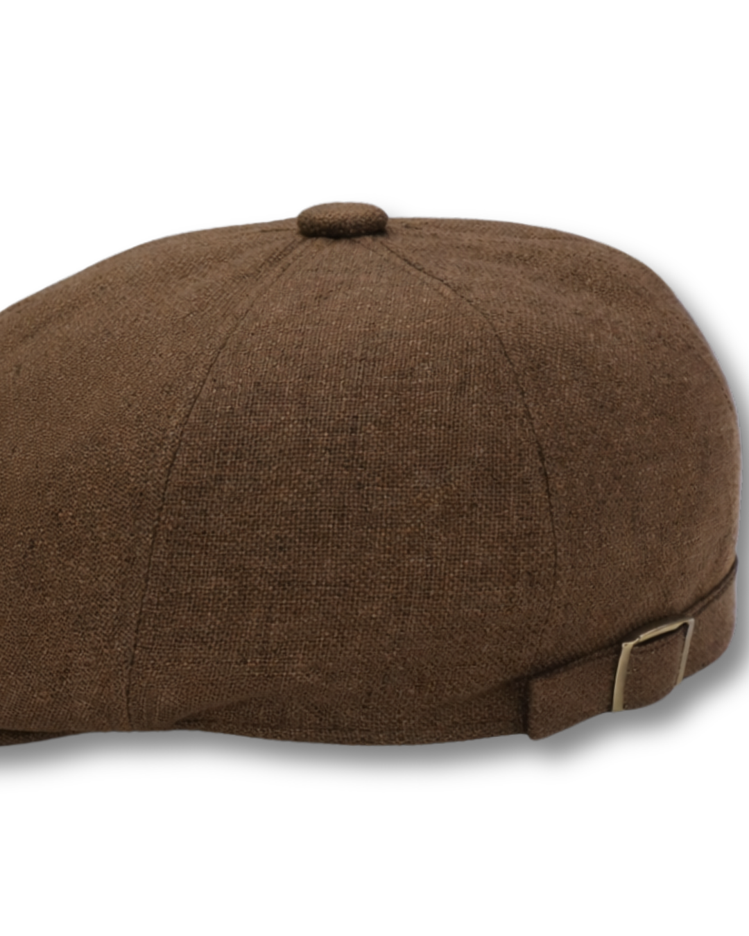 Solid Brown Golf Cap