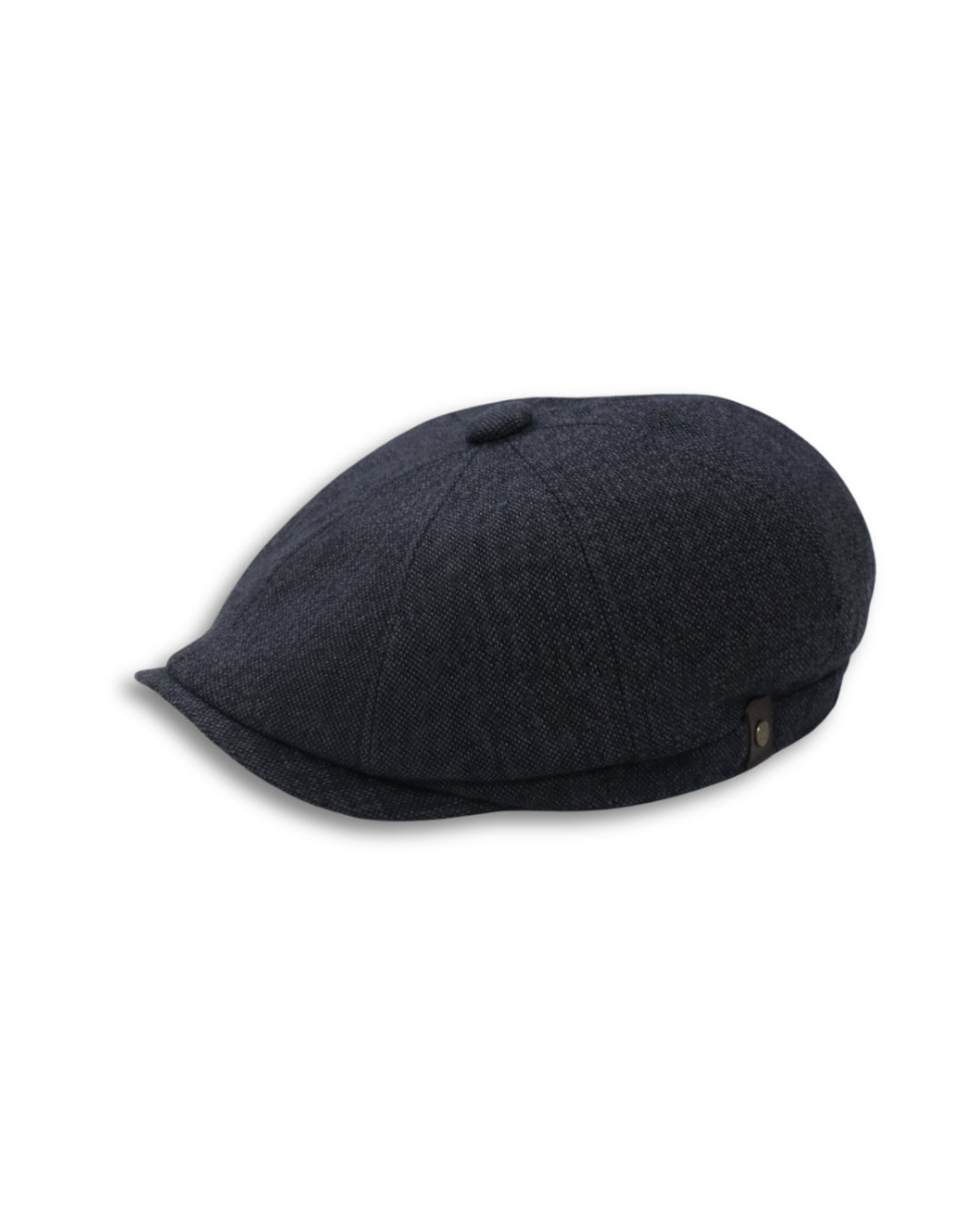 Solid Charcoal Black Golf Cap