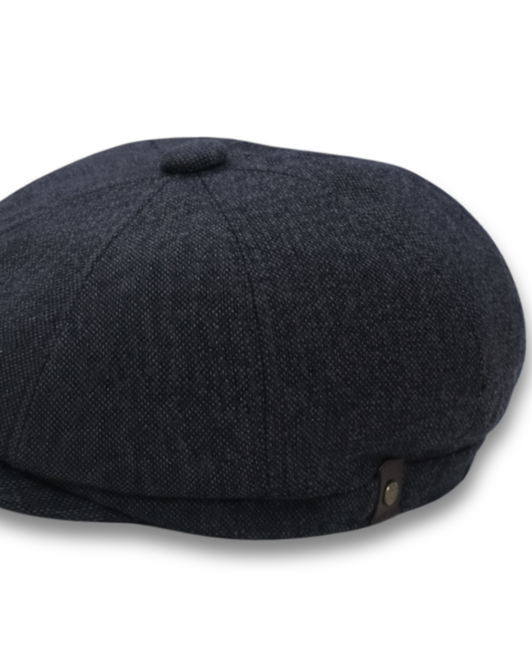 Solid Charcoal Black Golf Cap