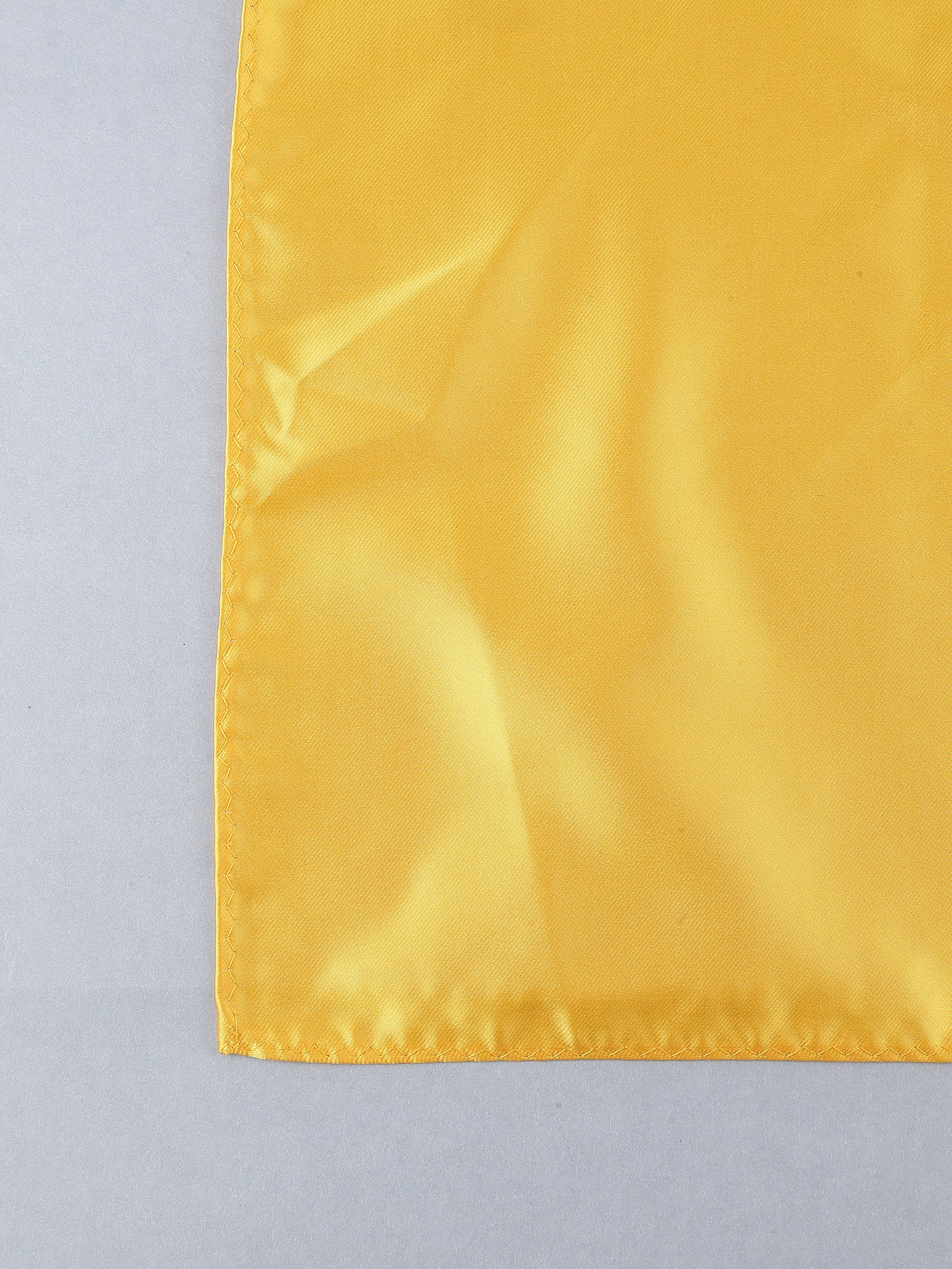 Yellow Solid Pocket Square
