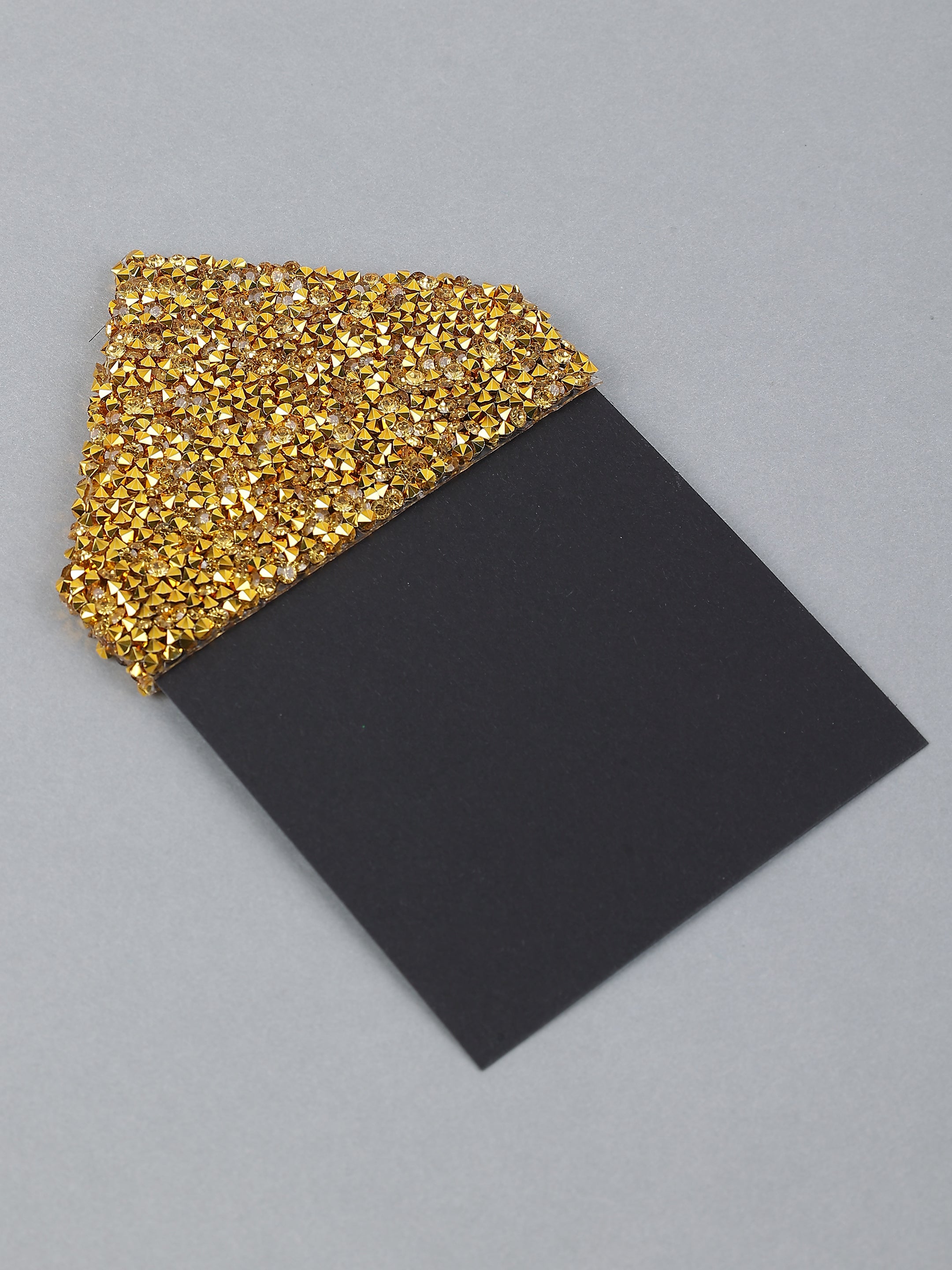 Black & Gold Envelope Clutch Pocket Square